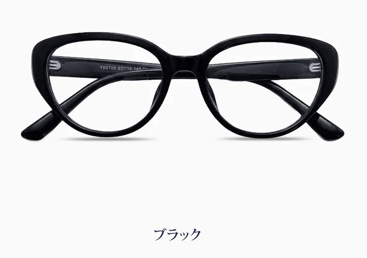 [NEW]【小顔効果・メガネ】ETERLENS | フェイスライン補整「フォックス型」 | リフトアップ | 軽量 アセテート 大人可愛い 度付き 商品説明画像 19
