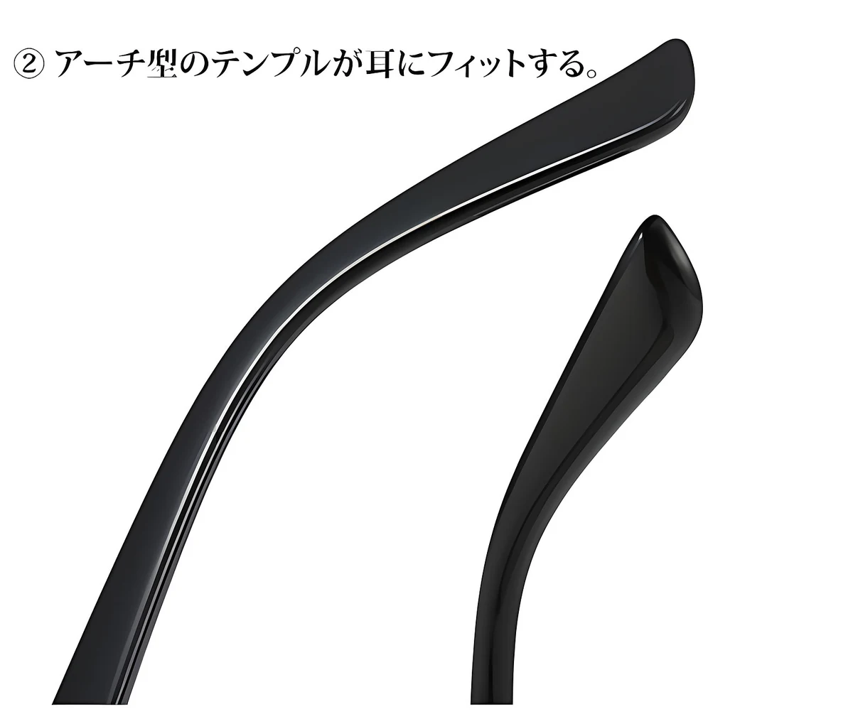 遠近両用累進多焦点ブルーライトカットビッグフレーム老眼鏡 | Wellington Progressive 商品説明画像 21