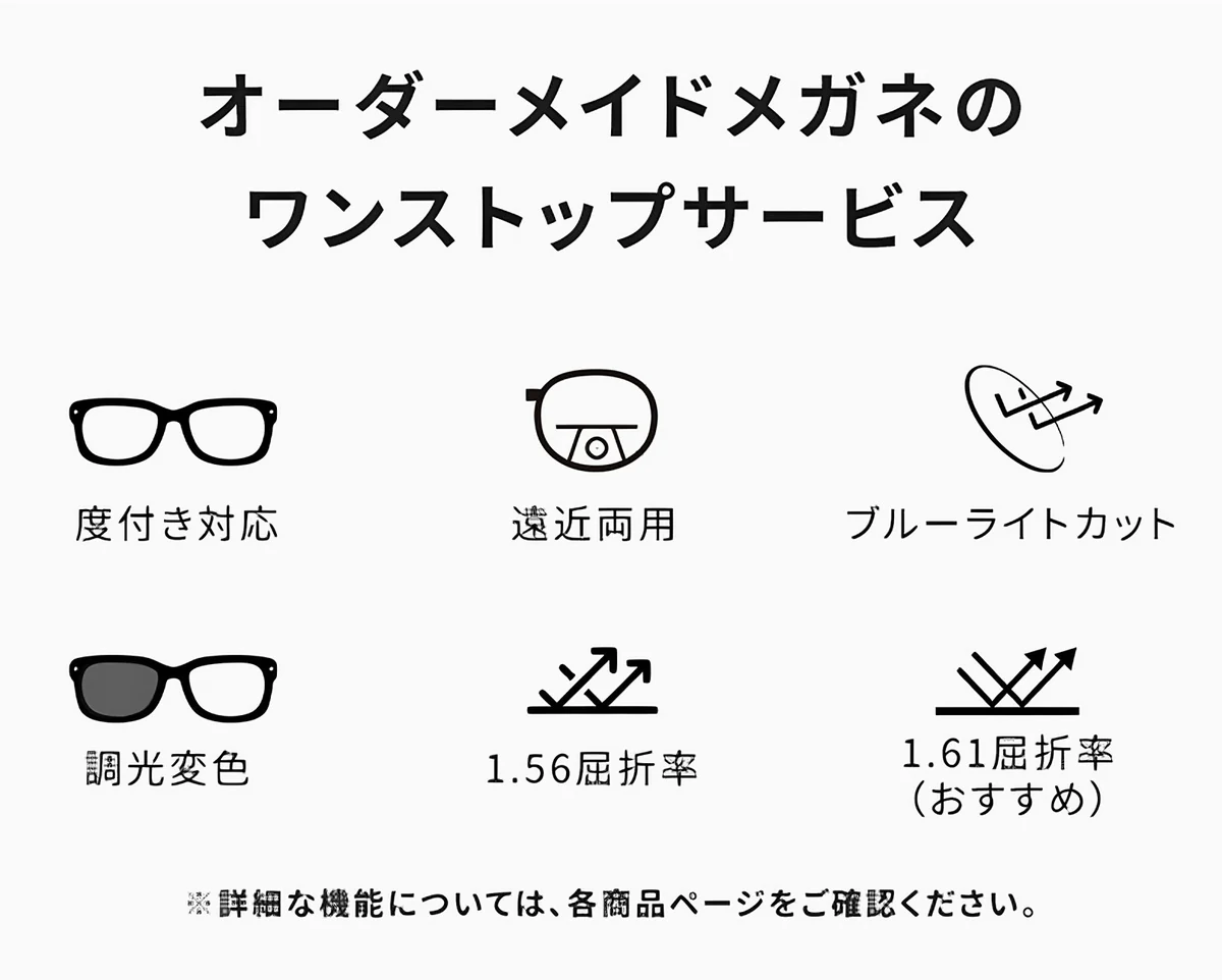 【小顔効果・鼻パッド付】Eterlens 知性の窓 メガネ 度付き おしゃれ ウェリントン | アセテート太縁フレーム | べっ甲柄レトロ・男女兼用 商品説明画像 9