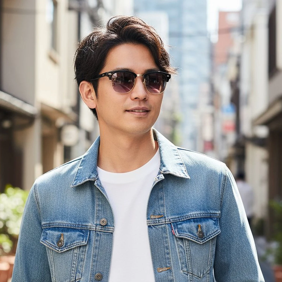 遠近両用二重焦点ブルーライトカット老眼鏡 | Oval SunReader - 商品画像 4/10