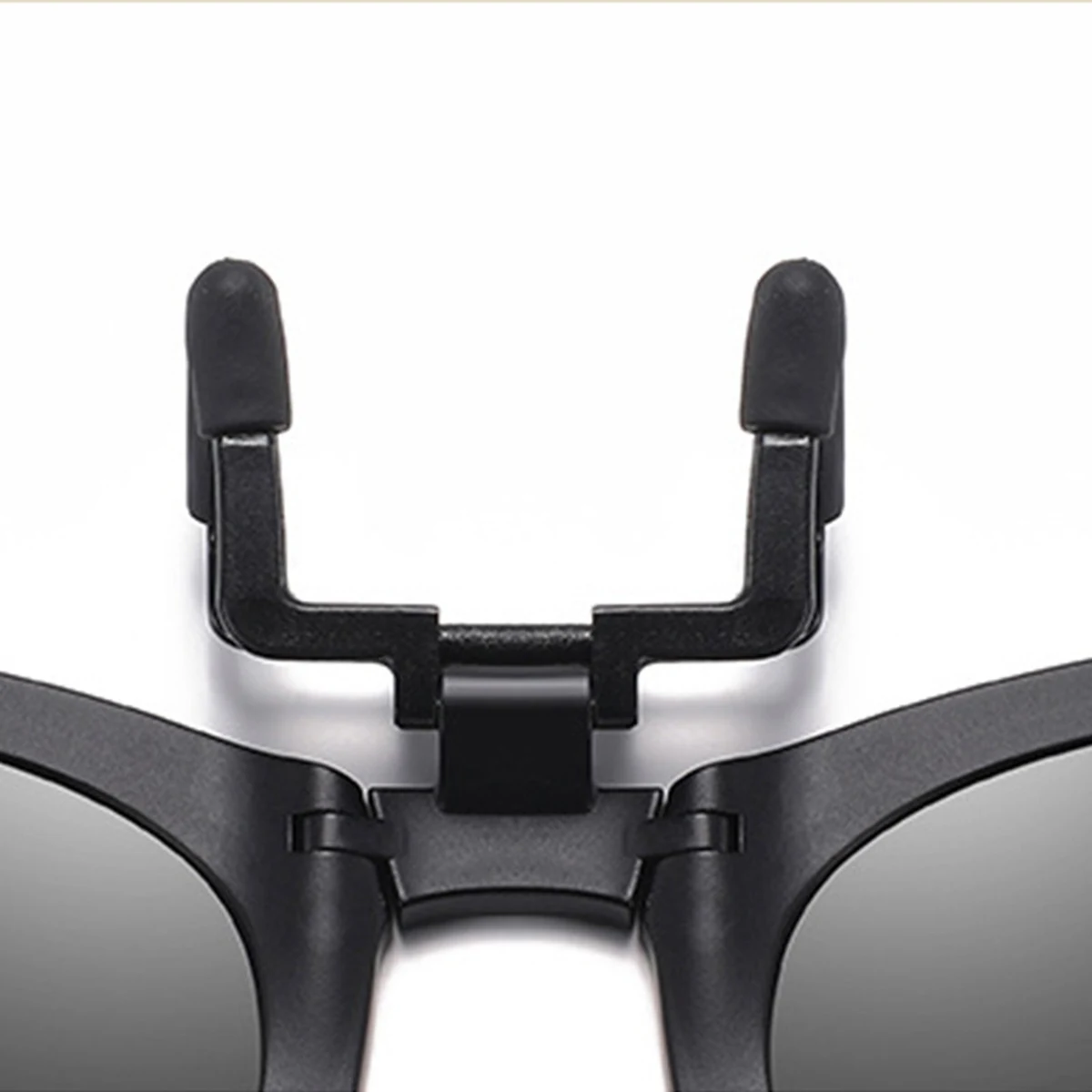 Eterlens｜10g リベット付きメタルフレーム｜偏光・眩しさ対策｜跳ね上げ式折りたたみクリップオンサングラス - 商品画像 6/12 (Oval Polar)