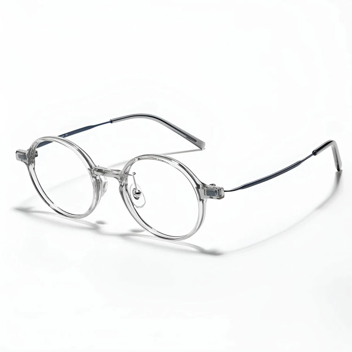 Eterlens 時の円環コレクション｜9.2g セミチタンキーホールブリッジデザイン | レトロで高級感のあるメガネ - 商品画像 10/14 (Round RxReady)