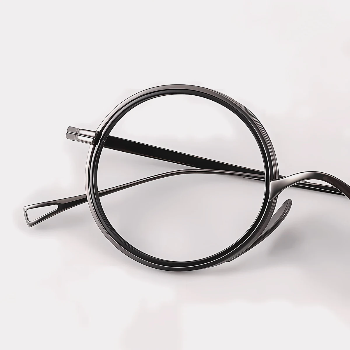 時の円環コレクション｜12.5g 高級感のあるスプラウトパットメガネ｜匠の技が光る一本 | Round FoldLite - 商品画像 6/16