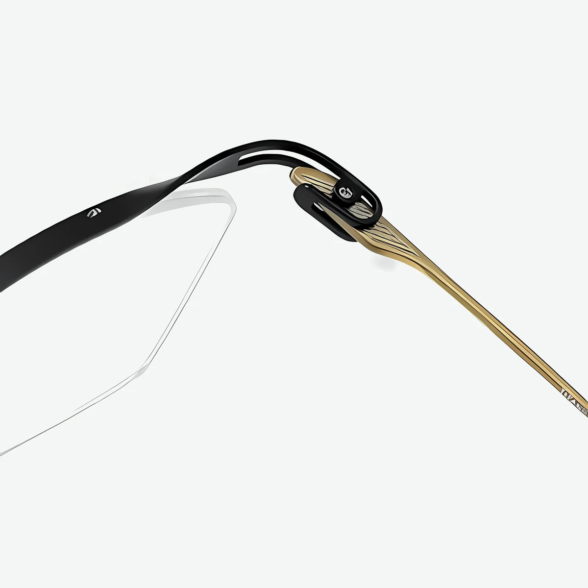 【8.6g超軽量・鼻に跡がつかない】｜Eterlens 純チタン製 老眼鏡｜ おしゃれ メンズ レディース ｜ブルーライトカット  ｜小顔効果 ｜スクエア型 度付き対応 - 商品画像 13/18 (Round Progressive)