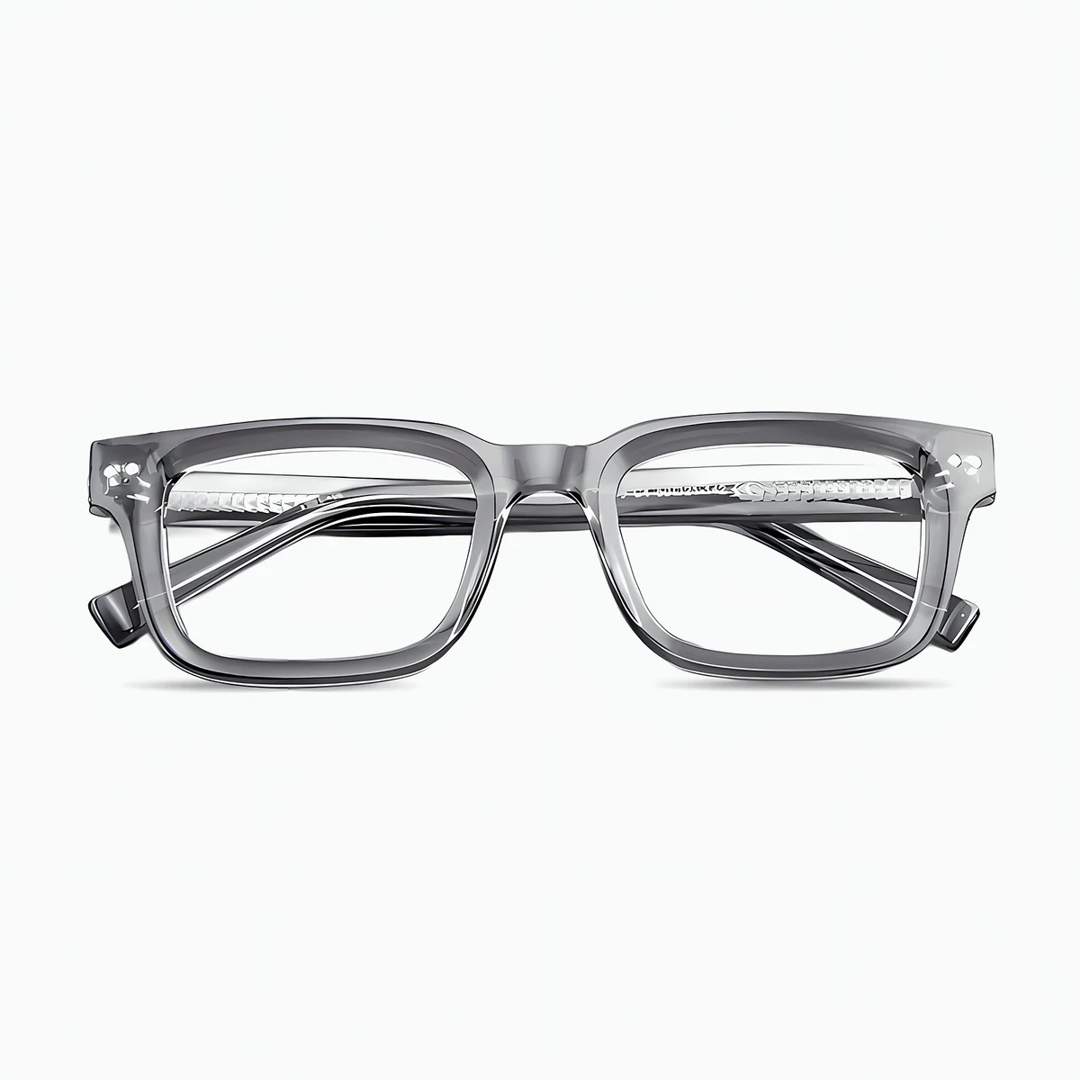 小さな太セルスクエアフレーム老眼鏡   | ブルーライトカット |  レトロな欧米風 | Wellington BlueGuard - 商品画像 9/10
