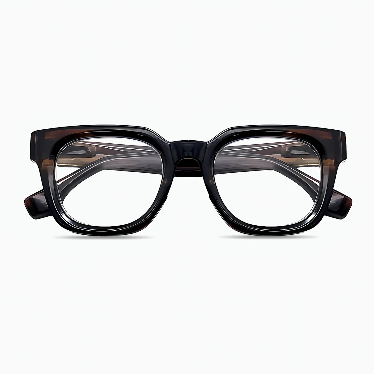 ETERLENS | 小顔効果・超軽量TR | 水墨画風ビッグフレーム | 快適な見え心地 | おしゃれ 老眼鏡