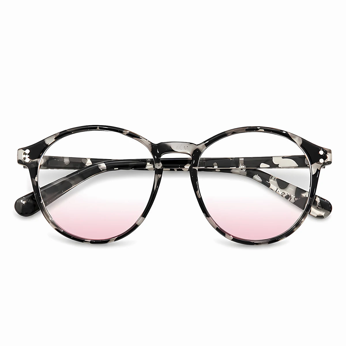 小顔効果・すっぴん隠し】Eterlens チークカラービッグフレーム伊達