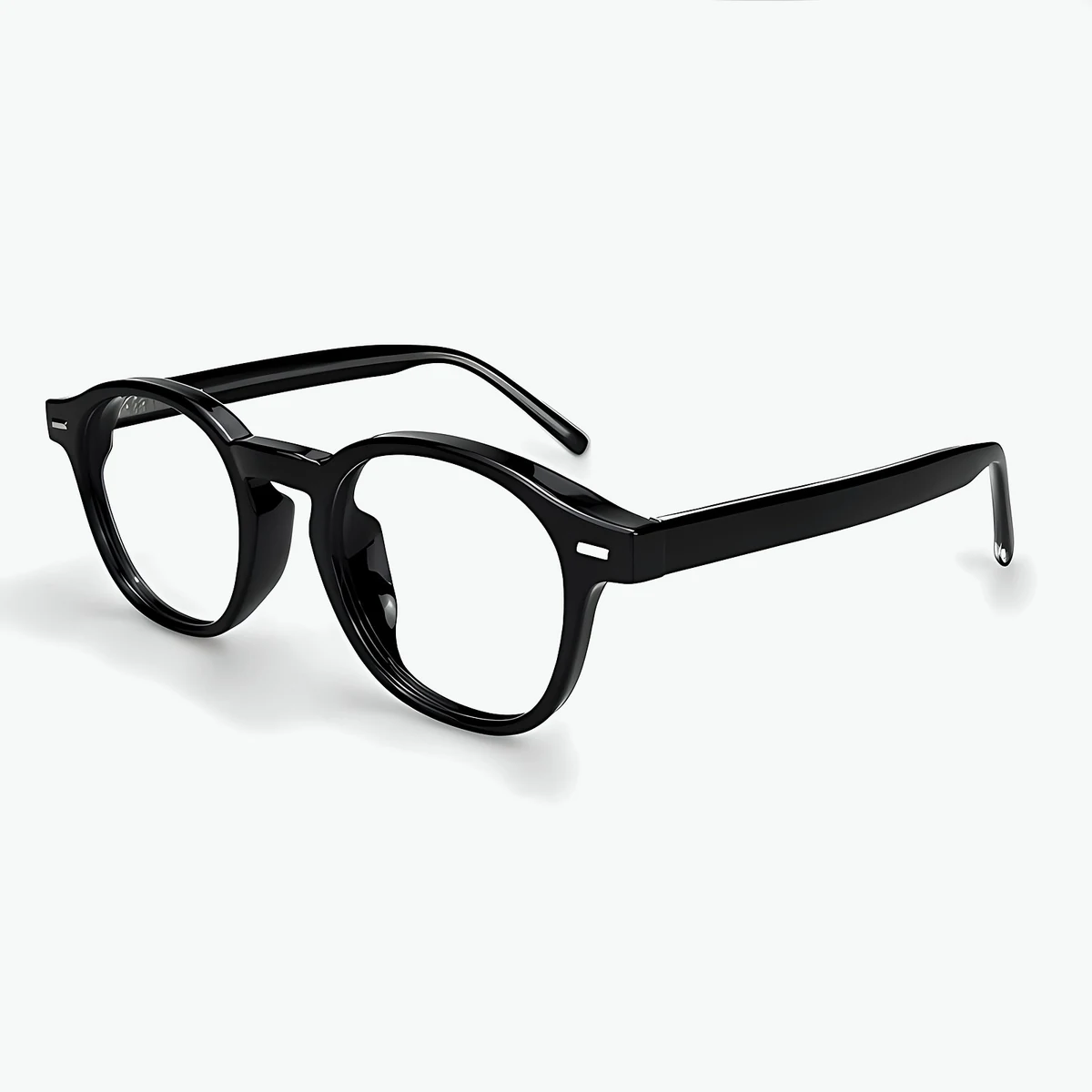 【匠仕上げ・芯張りテンプル】Eterlens 度付きメガネ｜高密度アセテート｜上質でクラシックなボストン型｜超軽量・高耐久・おしゃれ - 商品画像 7/11 (Wellington RxReady)