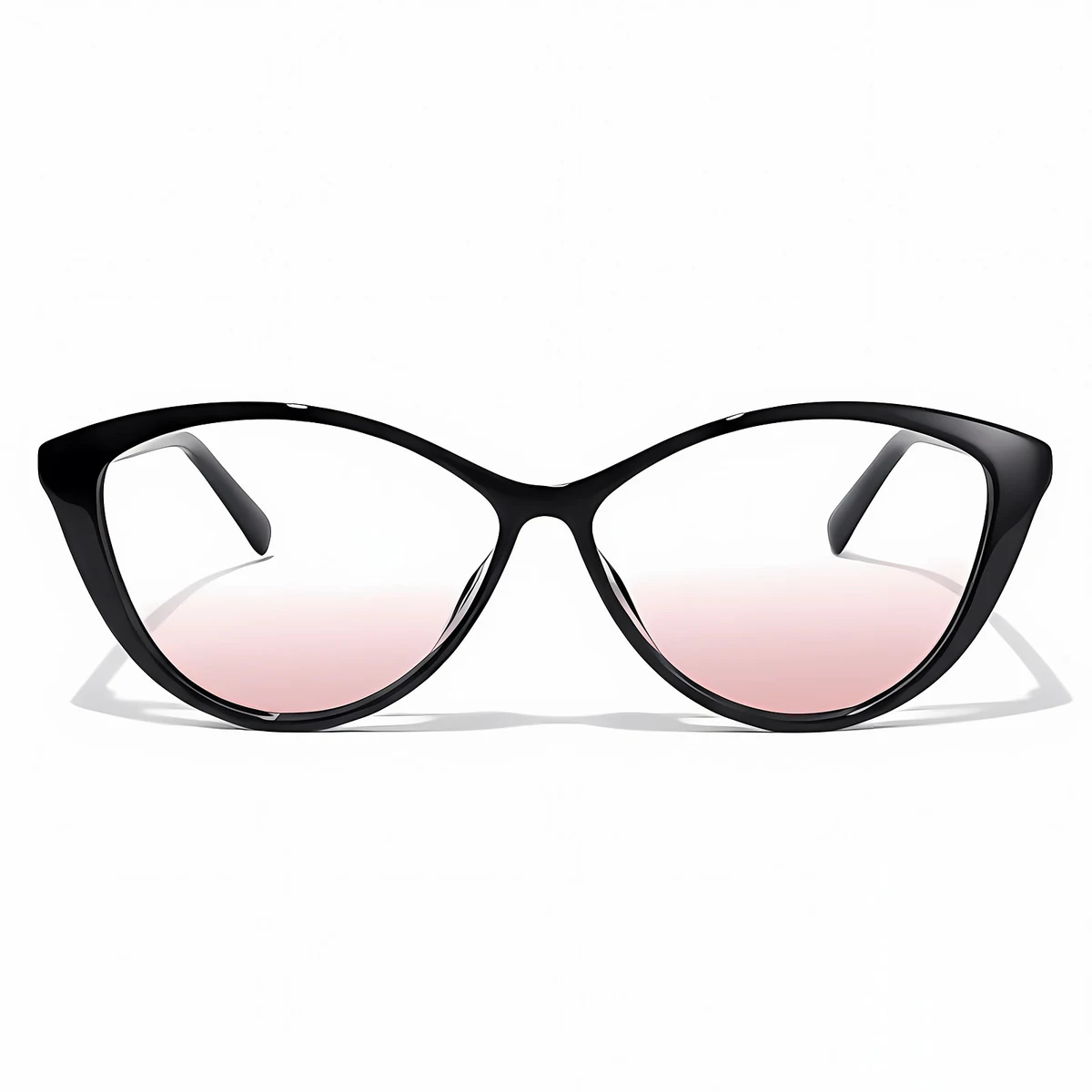 【顔まわりをすっきり見せる印象・ライトピンクレンズ】Eterlens 老眼鏡 おしゃれ キャットアイ型 | 9.5g超軽量ブルーライトカットメガネ | ガーリースタイル 度付き対応 - 商品画像 10/16 (CatEye RxReady)