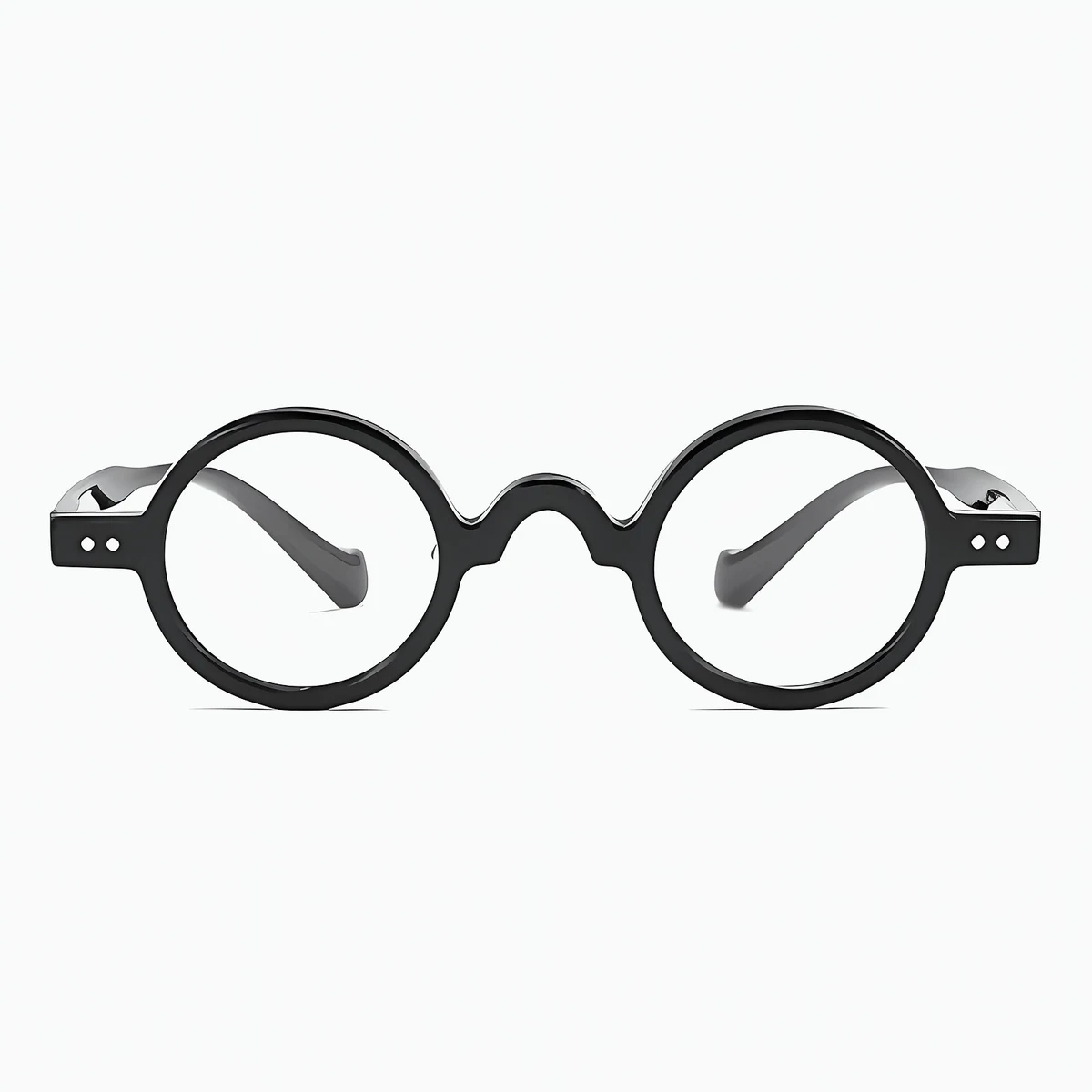 【超軽量14.6g・時の円環】Eterlens | 柔軟TR素材・極小ラウンド【Fashion-Round】| 鼻が痛くならない | アーティストの品格 メガネ |ストリート・ファッション - 商品画像 8/10 (Round RxRead