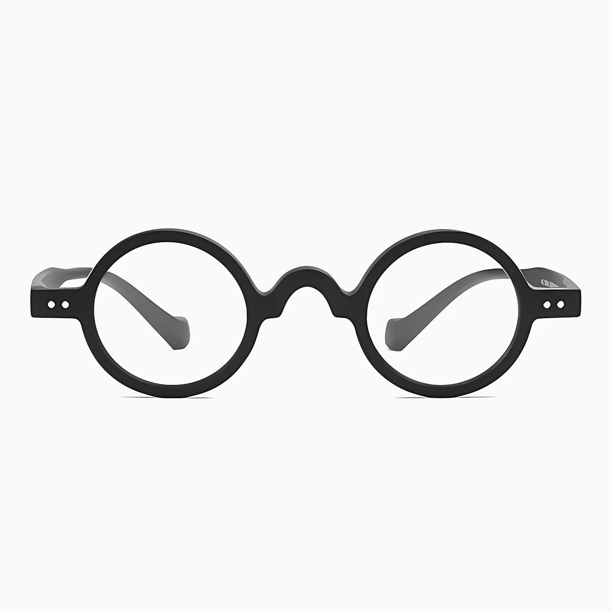 【超軽量14.6g・時の円環】Eterlens | 柔軟TR素材・極小ラウンド【Fashion-Round】| 鼻が痛くならない | アーティストの品格 メガネ |ストリート・ファッション - 商品画像 9/10 (Round RxRead