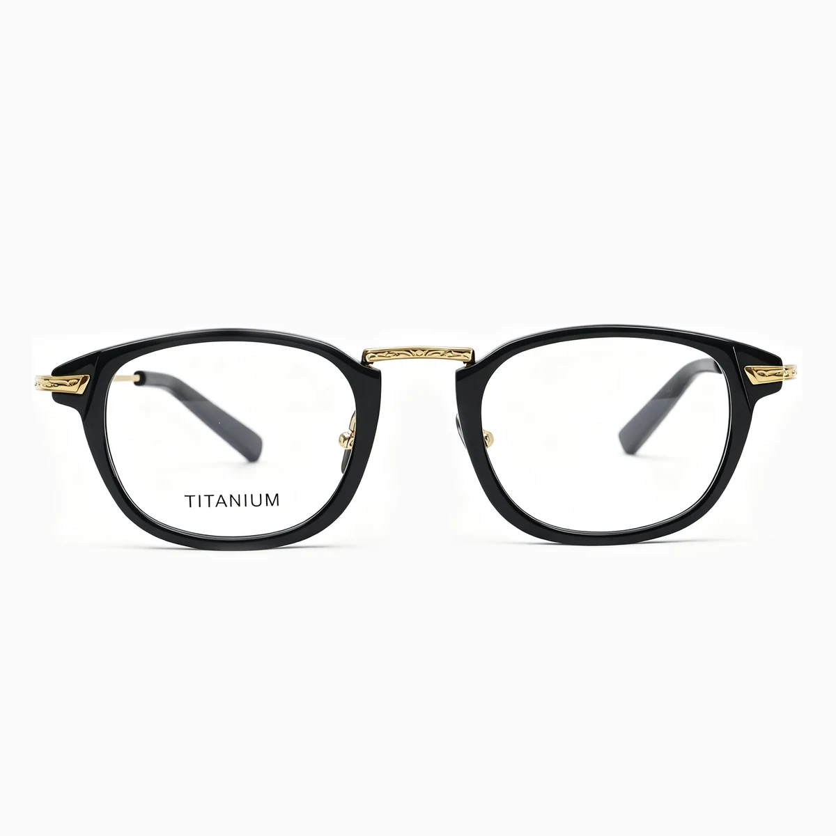 【デザイナーズ・上品見え】Eterlens 15g メガネ おしゃれ スクエア | 洗練されたメタルテンプル装飾 | 軽量・快適な掛け心地 | 度付き対応・男女兼用 商品画像 9