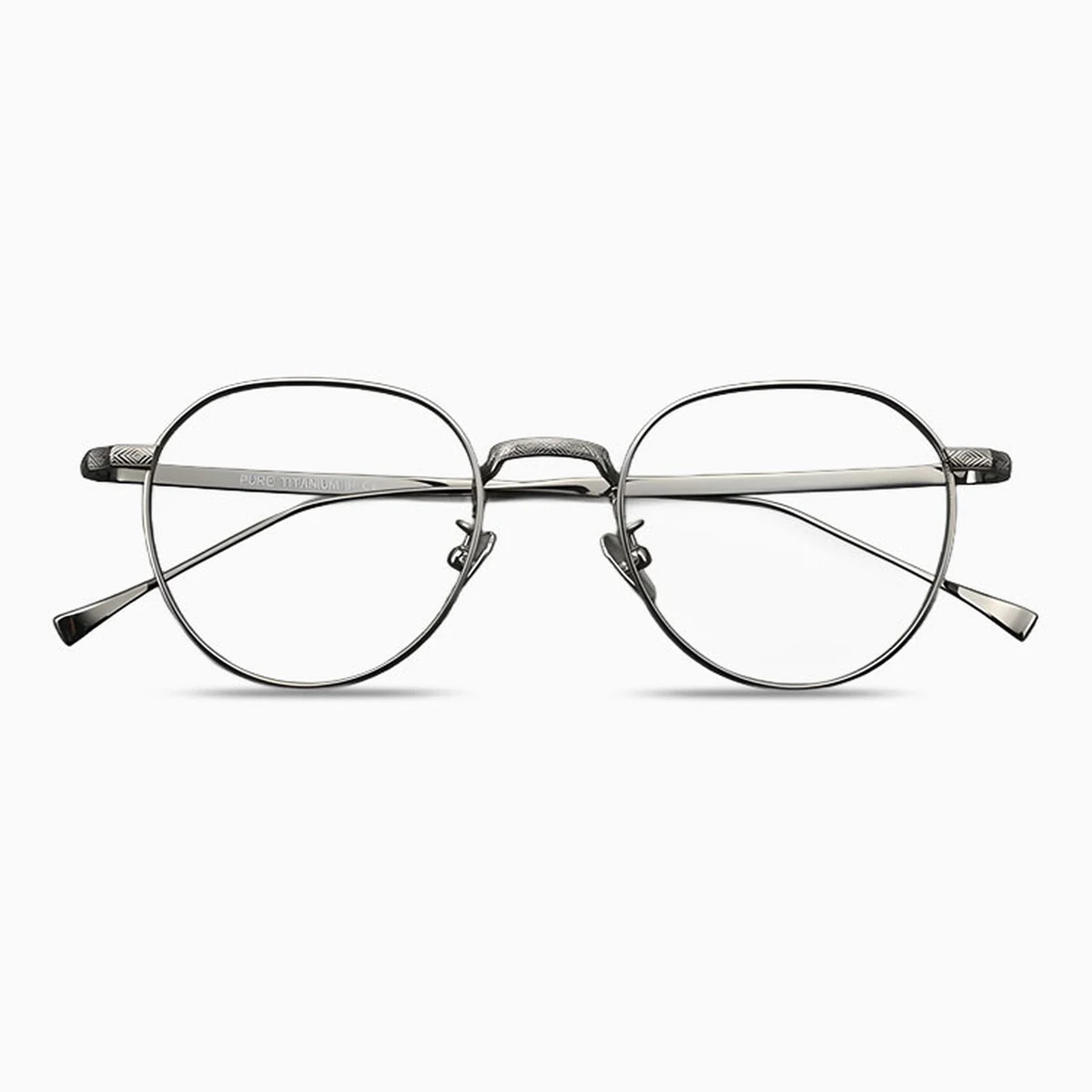 【小顔効果・超軽量】Eterlens 度付き対応 メガネ おしゃれ ボストン型 | 9.8g超軽量チタンフレーム | 知的なボストン・ユニセックス - 商品画像 11/12 (Boston RxReady)