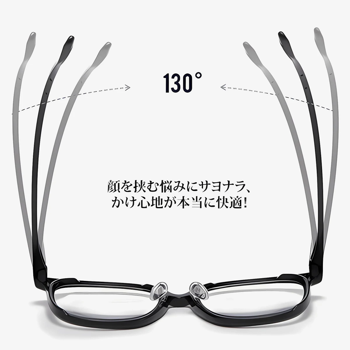 【調光レンズ・光に合わせて変化】Eterlens 紫外線で色が変わる老眼鏡｜滑り止めテンプル｜室外・室内兼用｜ユニセックス - 商品画像 8/18 (Round Progressive)