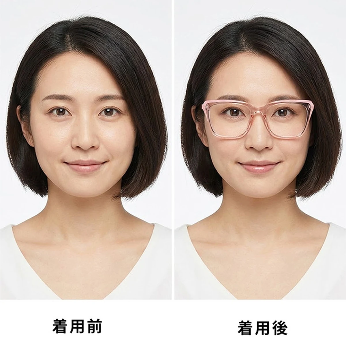 小顔効果・遠近両用】Eterlens 老眼鏡 おしゃれ フォックス型｜Eterlens