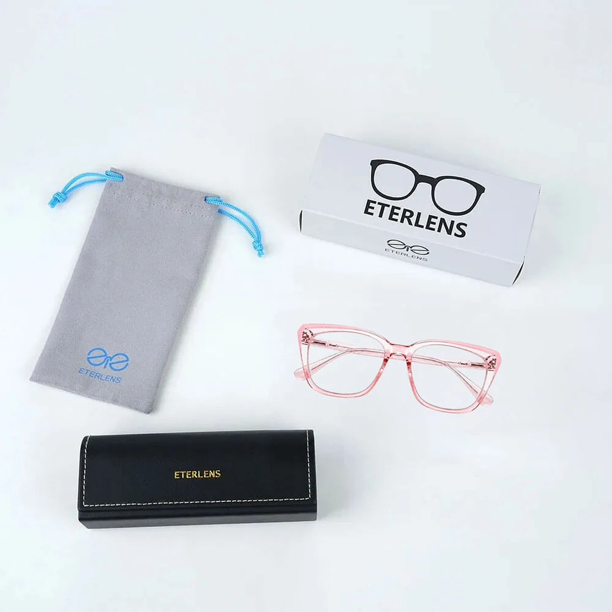 【顔まわりをすっきり見せる印象・遠近両用】Eterlens 老眼鏡 おしゃれ フォックス型 | 調光レンズ 室内外兼用 | 累進多焦点・ブルーライトカット・レディース