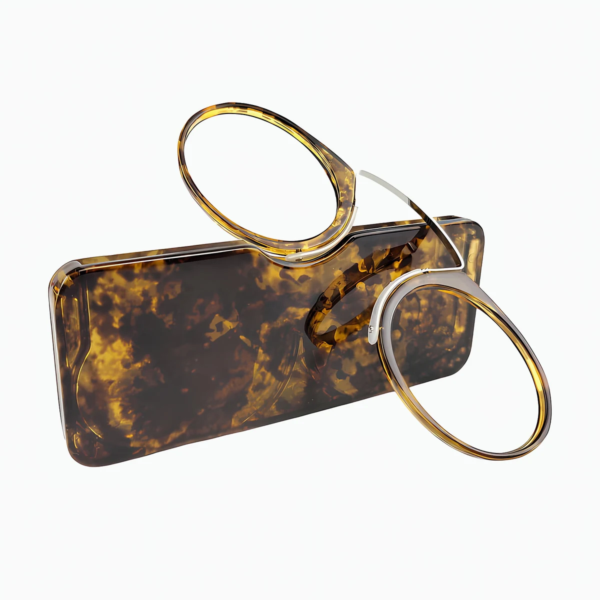 【財布サイズ・耳を圧迫しない】Eterlens | TR90製ノーズクリップ【Pocket-Air】| テンプルレス| 極薄型デザイン | 携帯性No.1、鼻に挟むだけ | 老眼鏡・リーディンググラス | どこでも読書を楽しむ