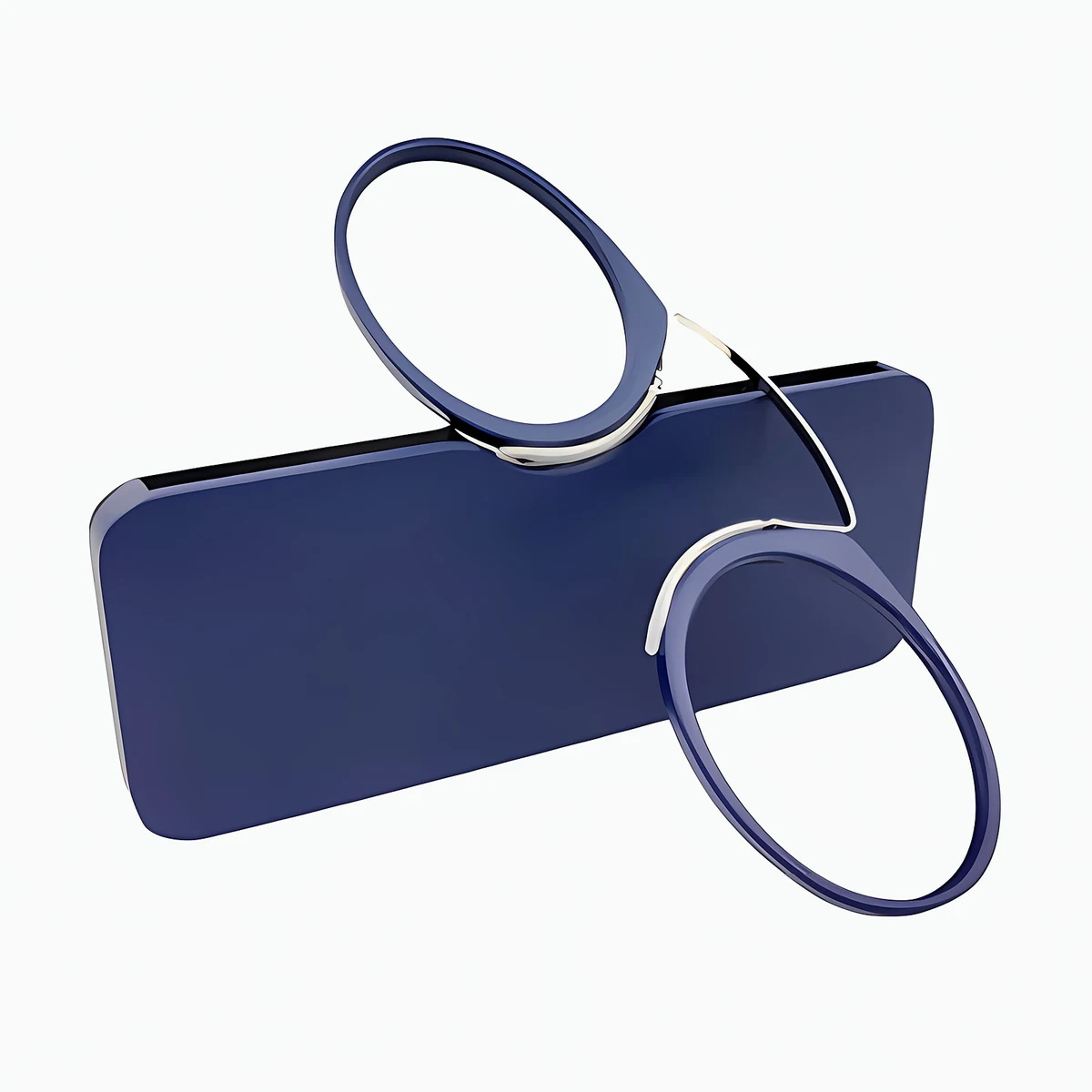 【財布サイズ・耳を圧迫しない】Eterlens | TR90製ノーズクリップ【Pocket-Air】| テンプルレス| 極薄型デザイン | 携帯性No.1、鼻に挟むだけ | 老眼鏡・リーディンググラス | どこでも読書を楽しむ