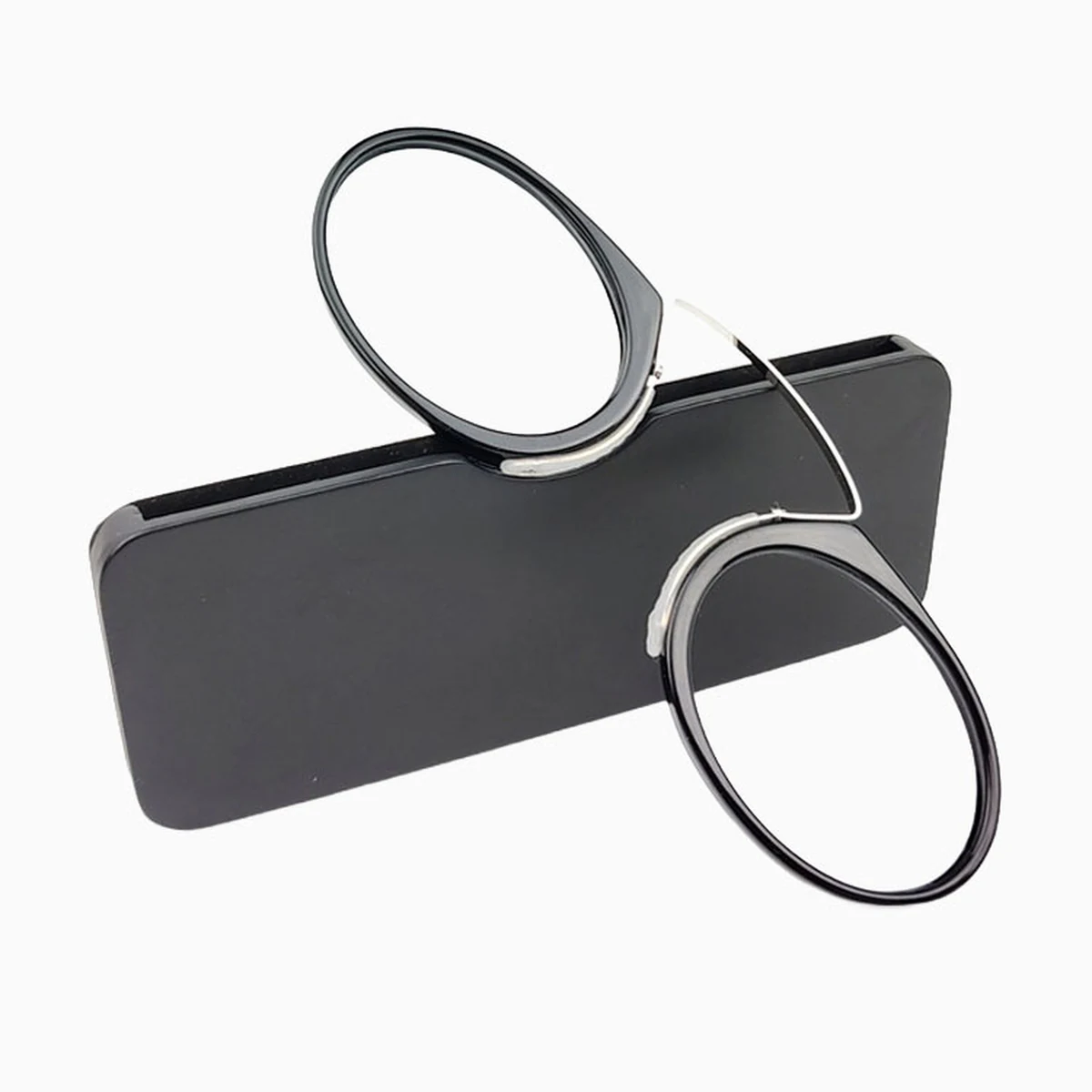 【財布サイズ・耳を圧迫しない】Eterlens | TR90製ノーズクリップ【Pocket-Air】| テンプルレス| 極薄型デザイン | 携帯性No.1、鼻に挟むだけ | 老眼鏡・リーディンググラス | どこでも読書を楽しむ