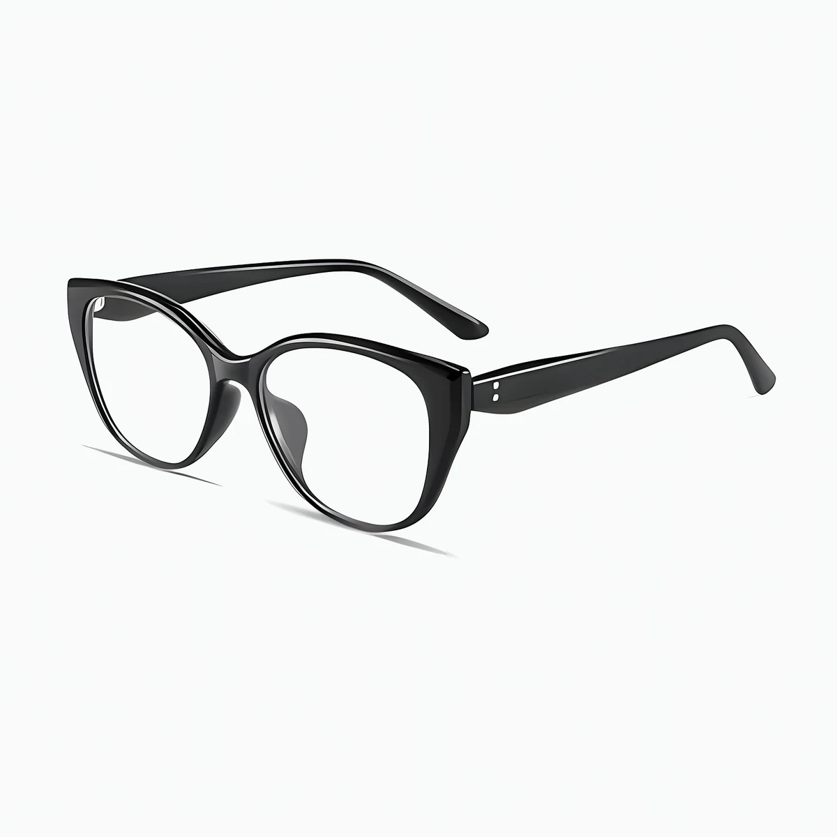 【和の美学・15g】Eterlens | リフトアップ・キャットアイ型 | こめかみカバー | 血色感アップ | メガネ・度付き | 侘び寂びスタイル - 商品画像 8/11 (CatEye Progressive)