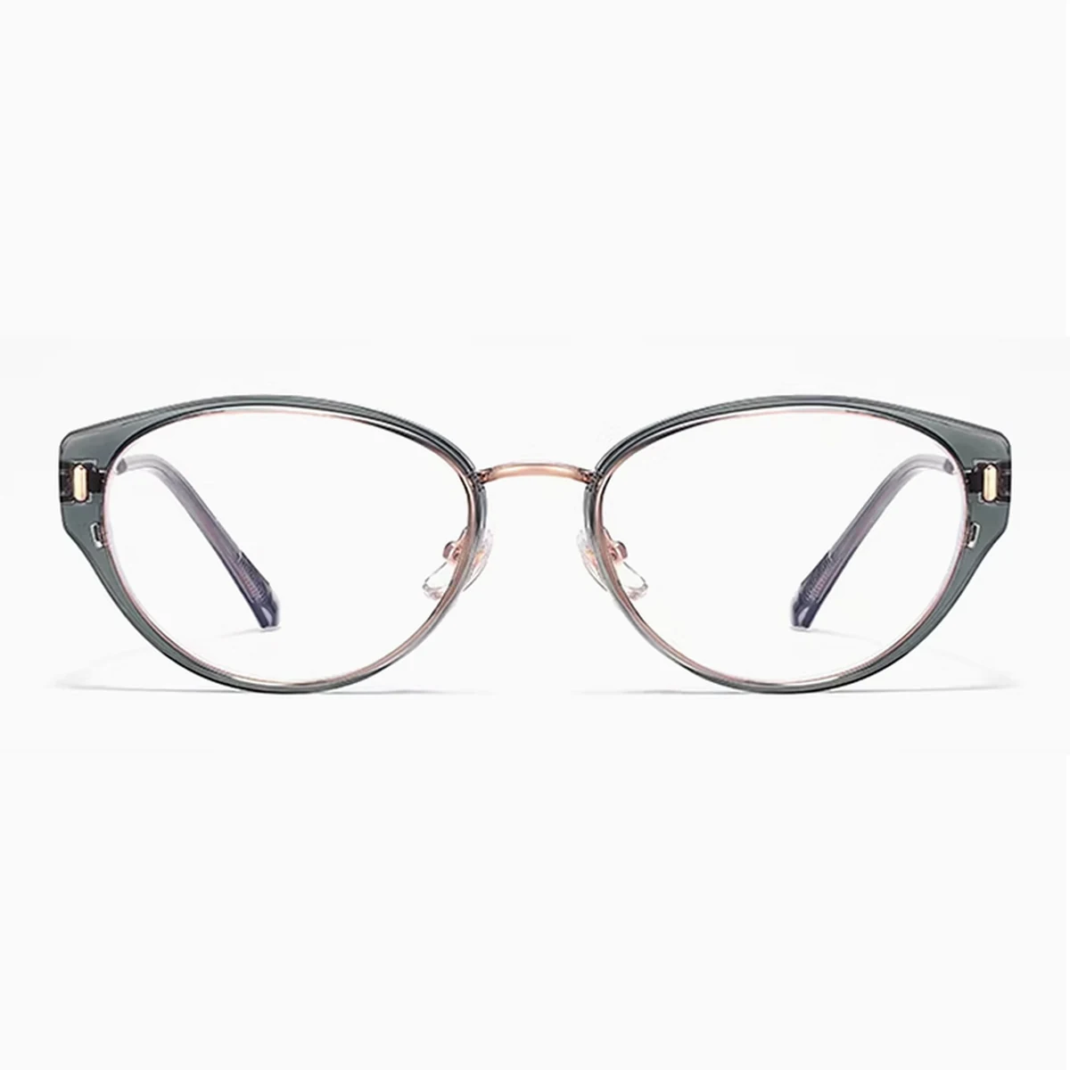 【小顔効果・高級感溢れる】Eterlens  キャットアイメガネ | 14.4g超軽量TR+合金フレーム | 度付き対応・ブルーライトカット・レディース - 商品画像 12/12 (CatEye RxReady)