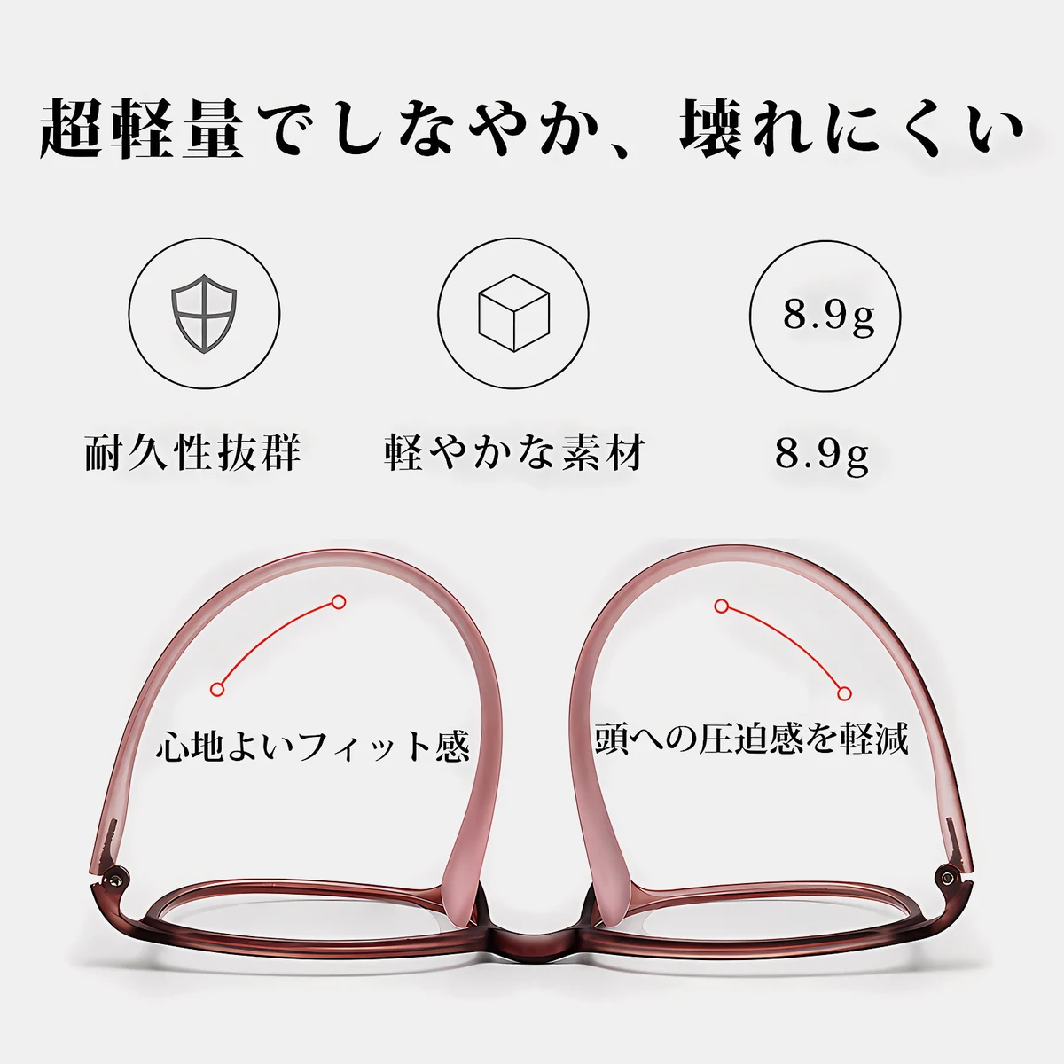 [Copy]超軽量ブルーライトカット若見え老眼鏡 | Boston BlueGuard | Eterlens