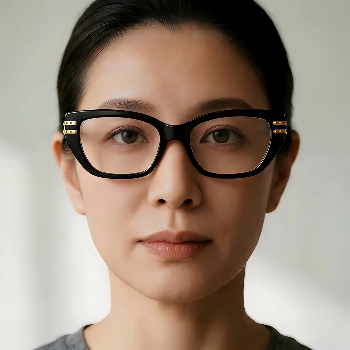 Eterlens│不規則な幾何学デザインメガネ
