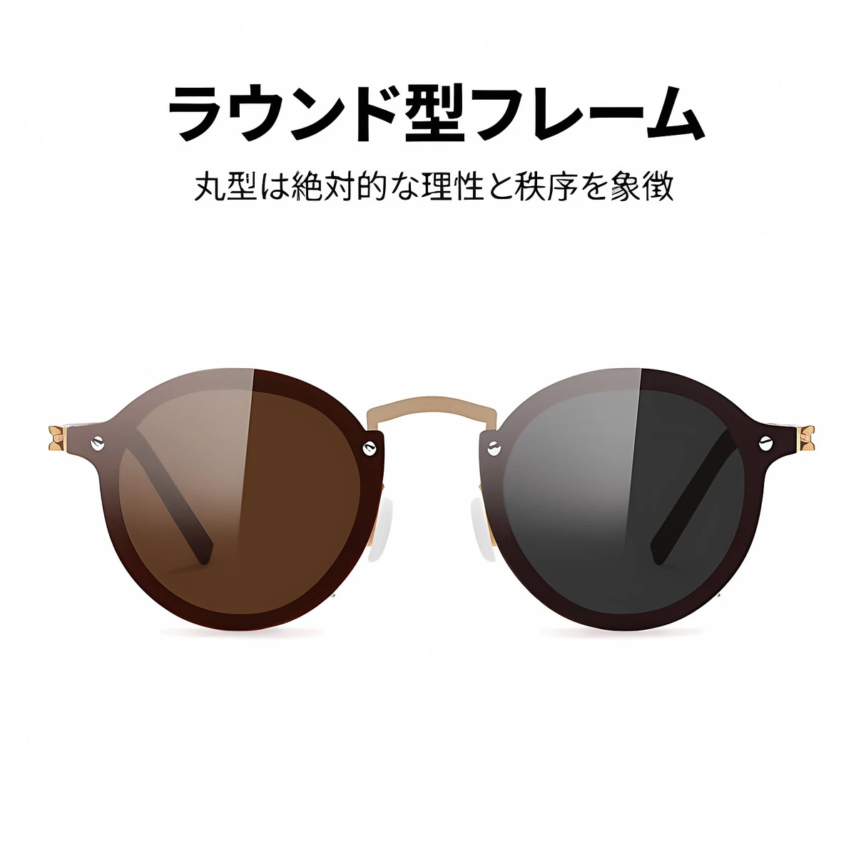 エテルレンズ-ハーフ回転調光-サドルブリッジ