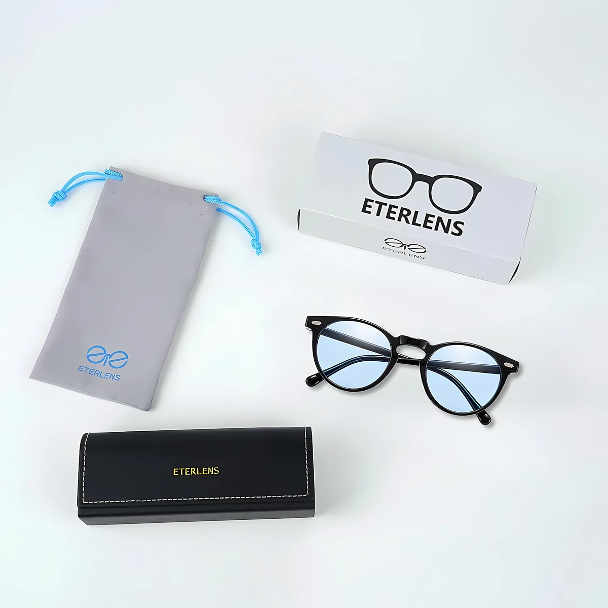【室内外兼用・自動調光】Eterlens | 偏光レンズを採用 | 光に合わせて自然に色が変化 | UVカット | 運転・旅行・日常使いに | 素顔にもなじむ調光サングラス
