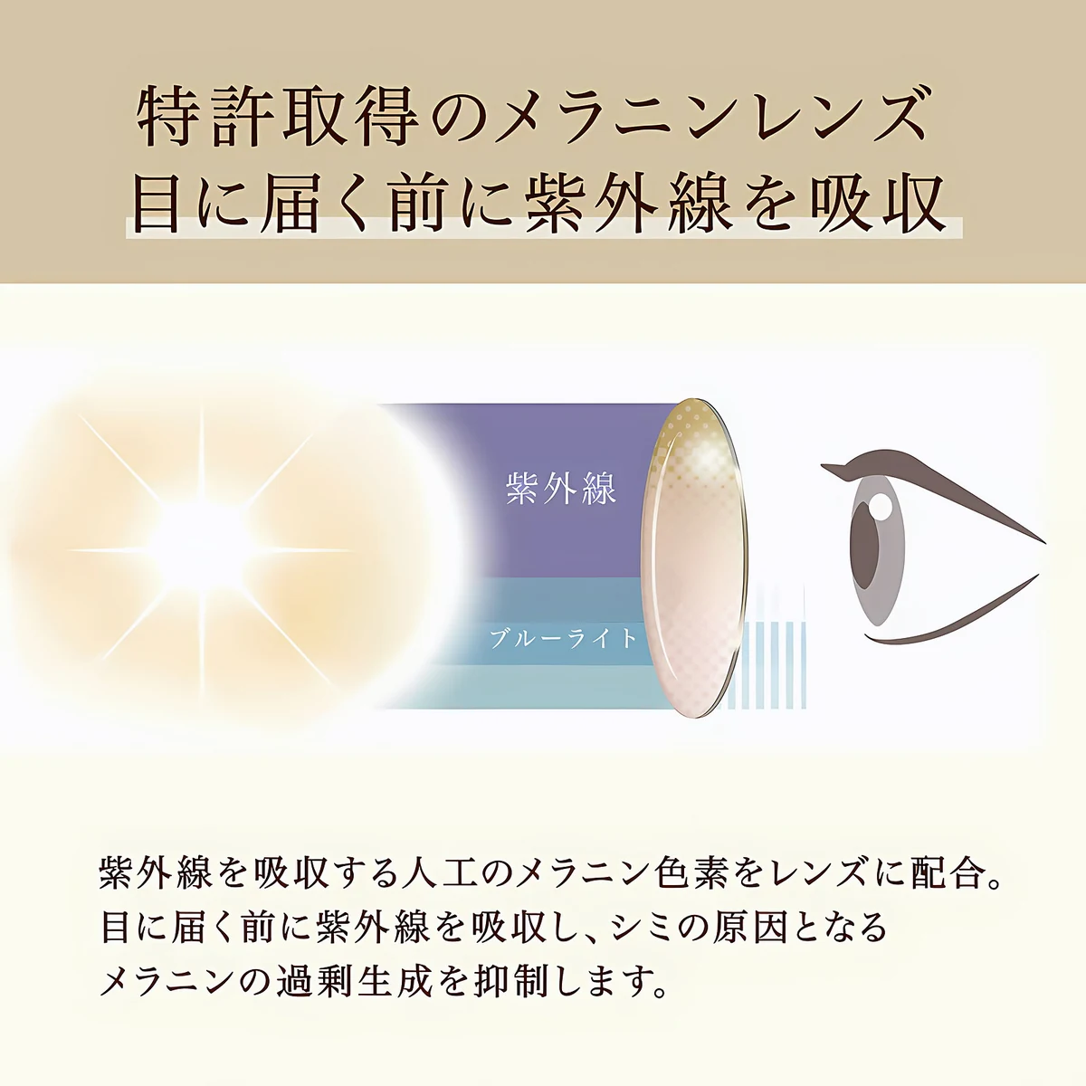 【かけっぱなし・零重力】Eterlens | 極細メタルカラーレンズ