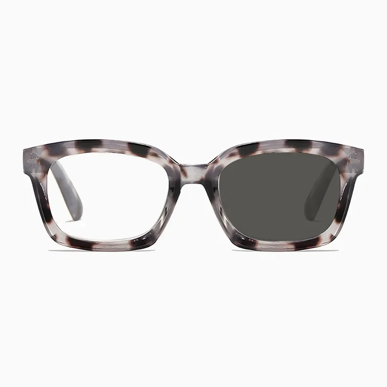 知性の窓  | ブルーライトカット老眼鏡ビッグフレームウェリントン型 | Black | Eterlens