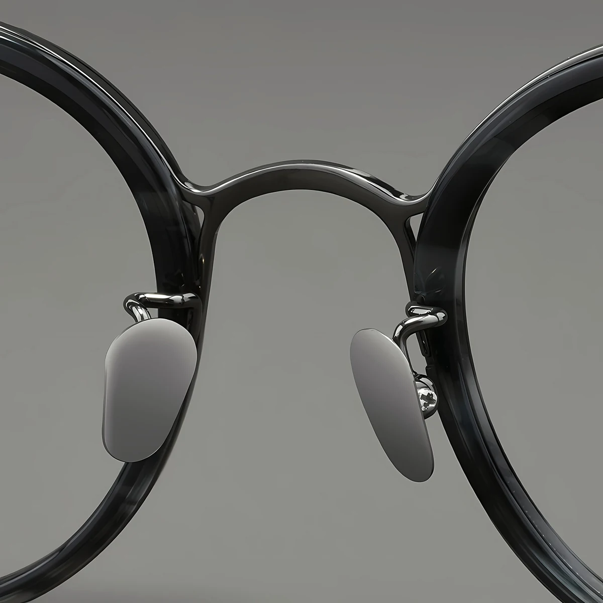 【時の円環】Eterlensデザイナー厳選｜チタンインナーリムのラウンドメガネ｜雫型中空テンプルエンドで軽やかな掛け心地を