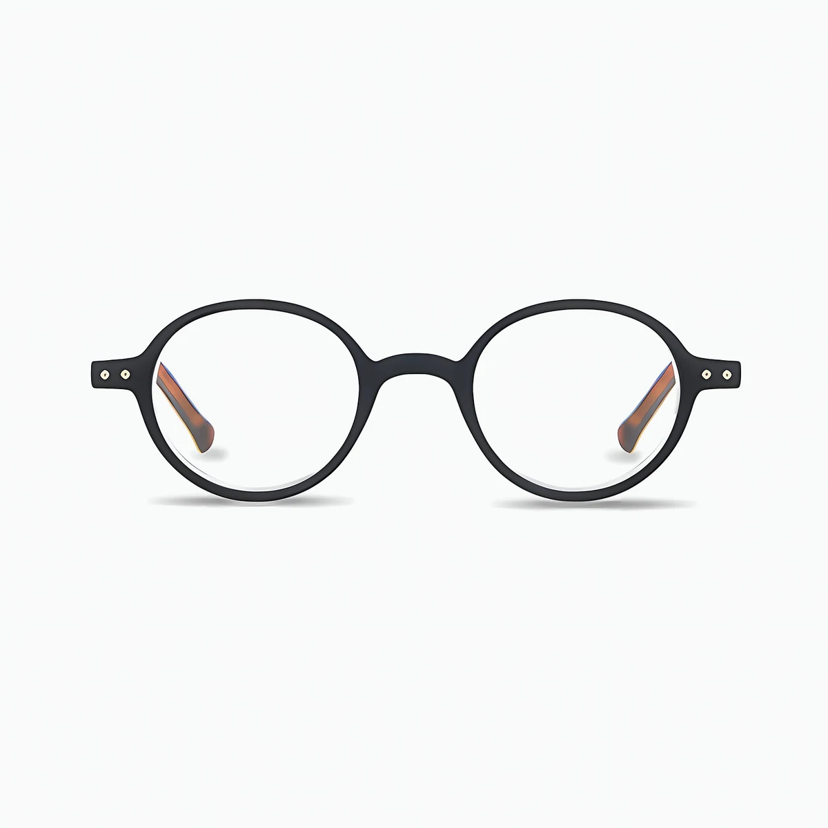 遠近両用ブルーライトカット累進多焦点老眼鏡 | Round Progressive - 商品画像 1/13