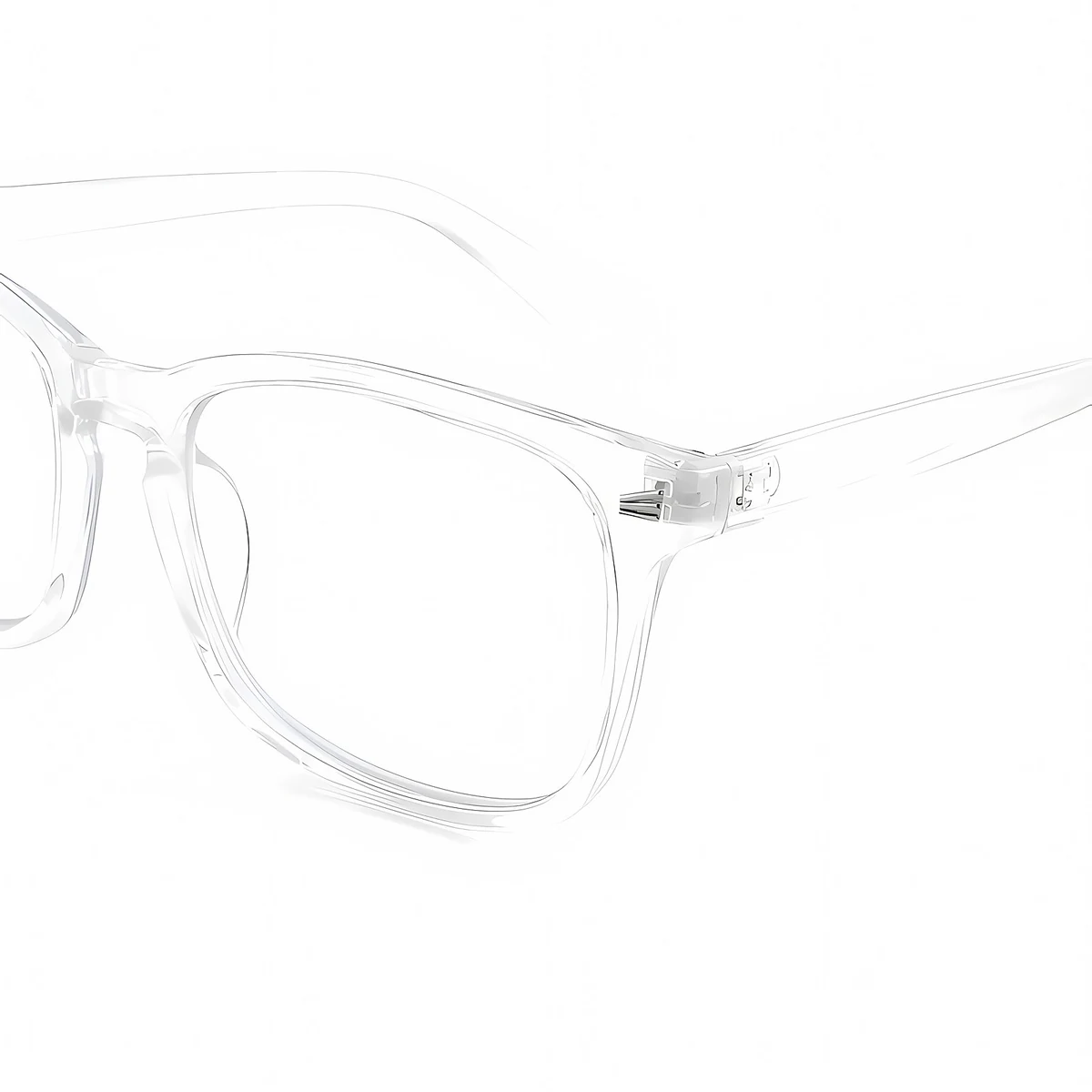 遠近両用累進多焦点ブルーライトカットビッグフレーム老眼鏡 | Wellington Progressive | Eterlens