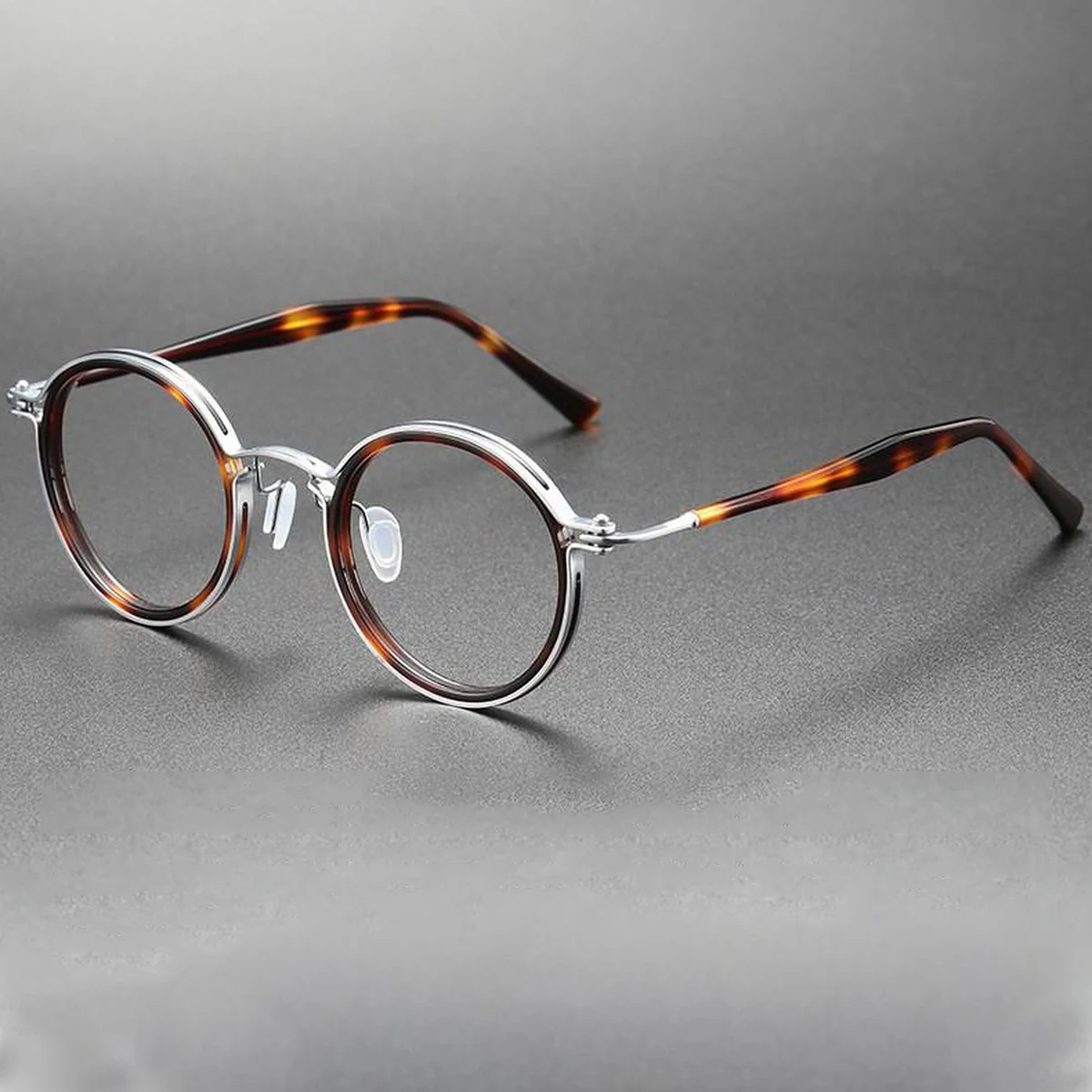 【時の円環・遠近両用】Eterlens 14.7g 超軽量調光メガネ | ブルーライトカット丸メガネ 度付き | 鯖江風レトロなボストンフレーム・男女兼用 - 商品画像 9/11 (Boston Progressive)