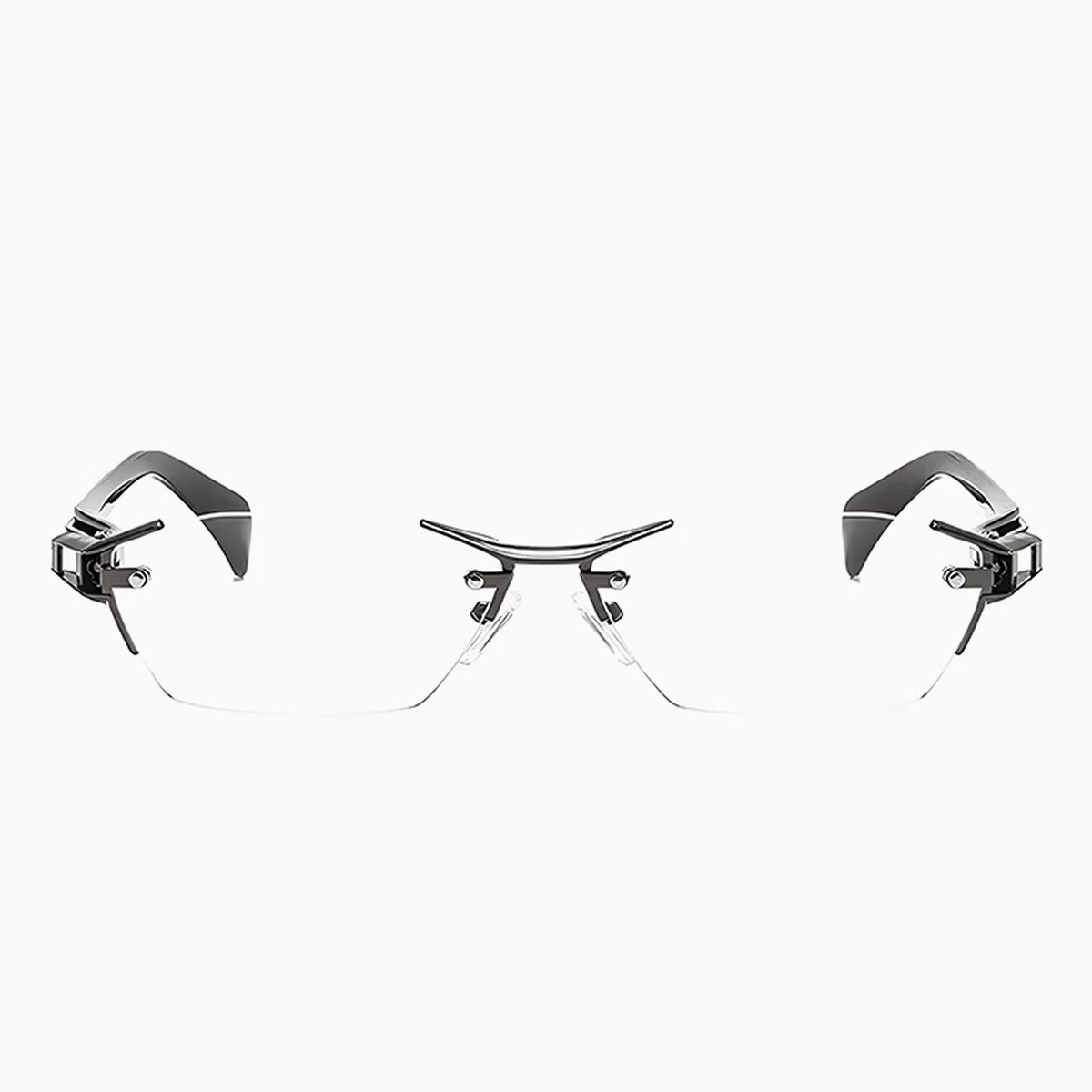 ブルーライトカット調光機能付きリムレスリーディンググラス | Rimless Photo - 商品画像 15/21