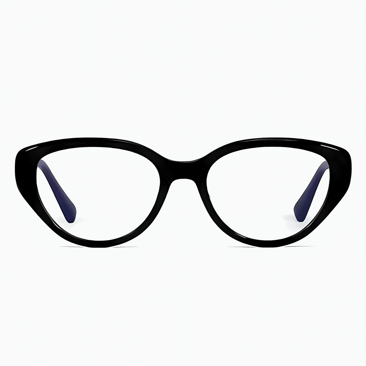 【上向きキャットアイ型・すっきり見え】 Eterlens｜上品なキャットアイ型リーディンググラス｜ブルーライトカット×軽やかなビッグフレーム｜アジア女性の顔立ちにフィット｜スマホ・PC・読書これ1本で対応