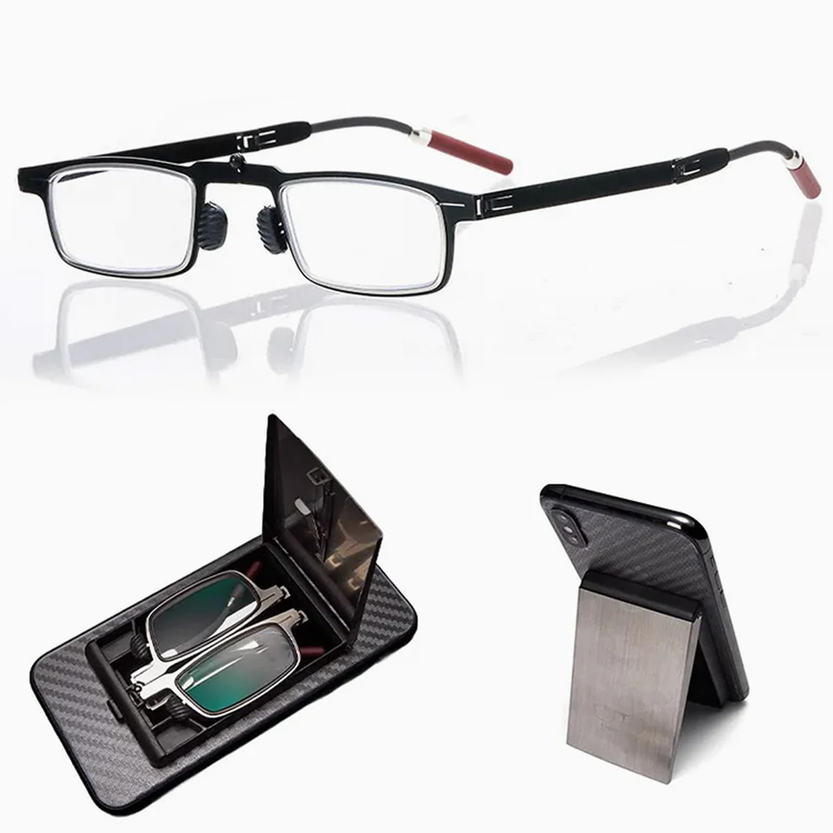 ドイツの精密技術 ビジネス用老眼鏡 | Square FoldLite - 商品画像 1/10