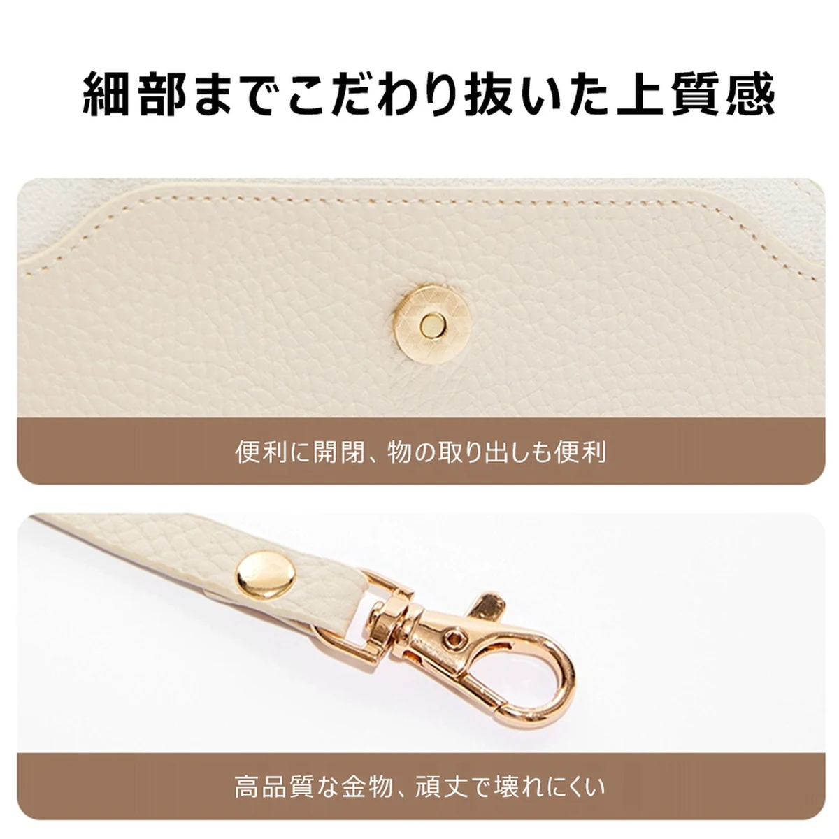 吊り下げ式本革メガネ収納ポーチ | Leather Reader - 商品画像 5/8