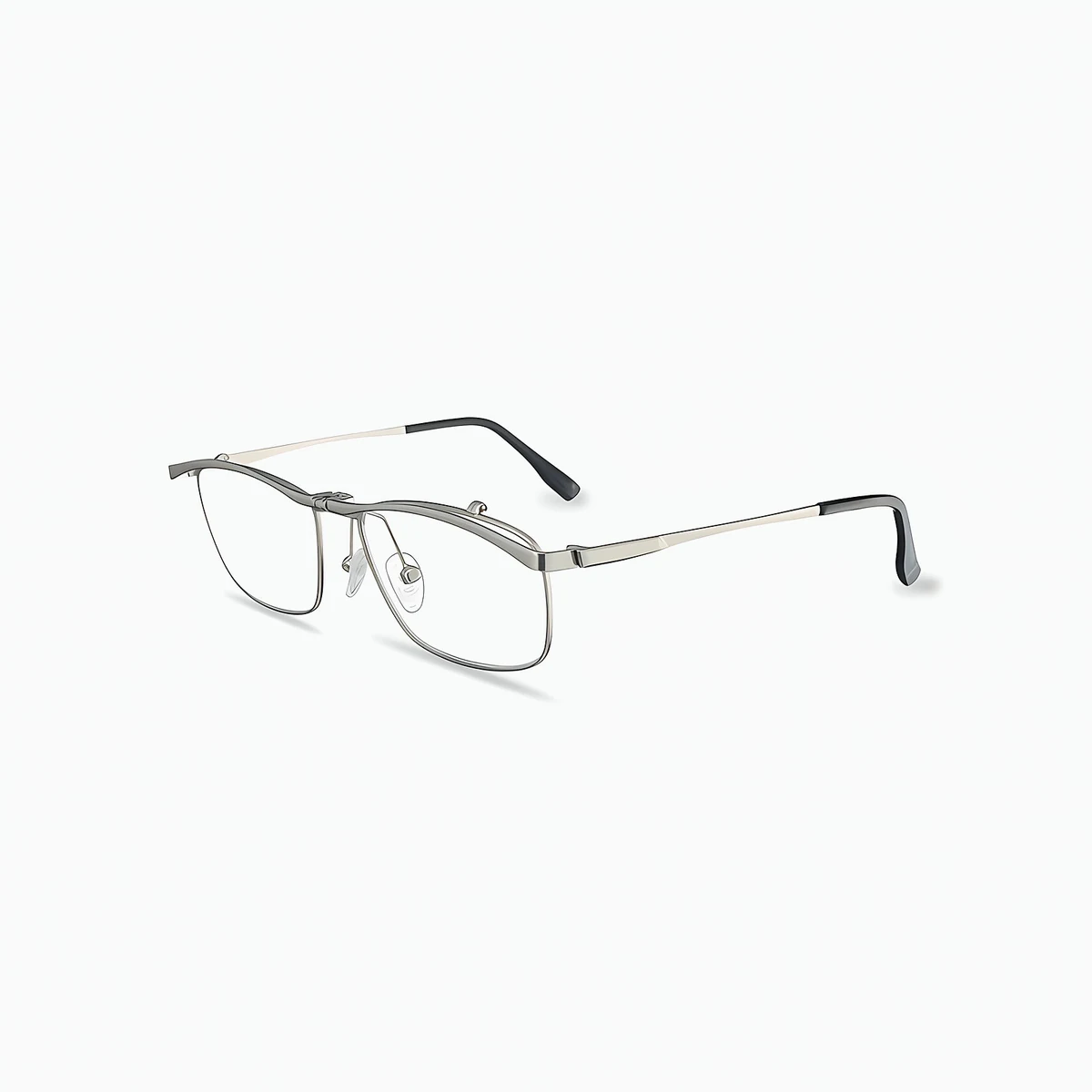 遠近両用 跳ね上げ式老眼鏡 | Square Progressive - 商品画像 9/10