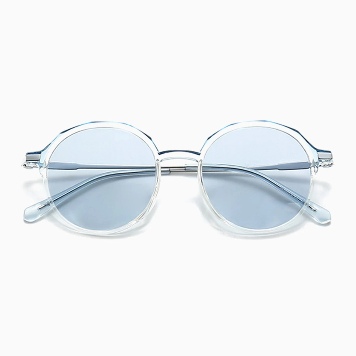 Eterlens | 10g レトロ風ラウンドフレームTR90 | 偏光レンズUV400 | ヒップホップ系サングラス - 商品画像 9/10 (Round Polar)