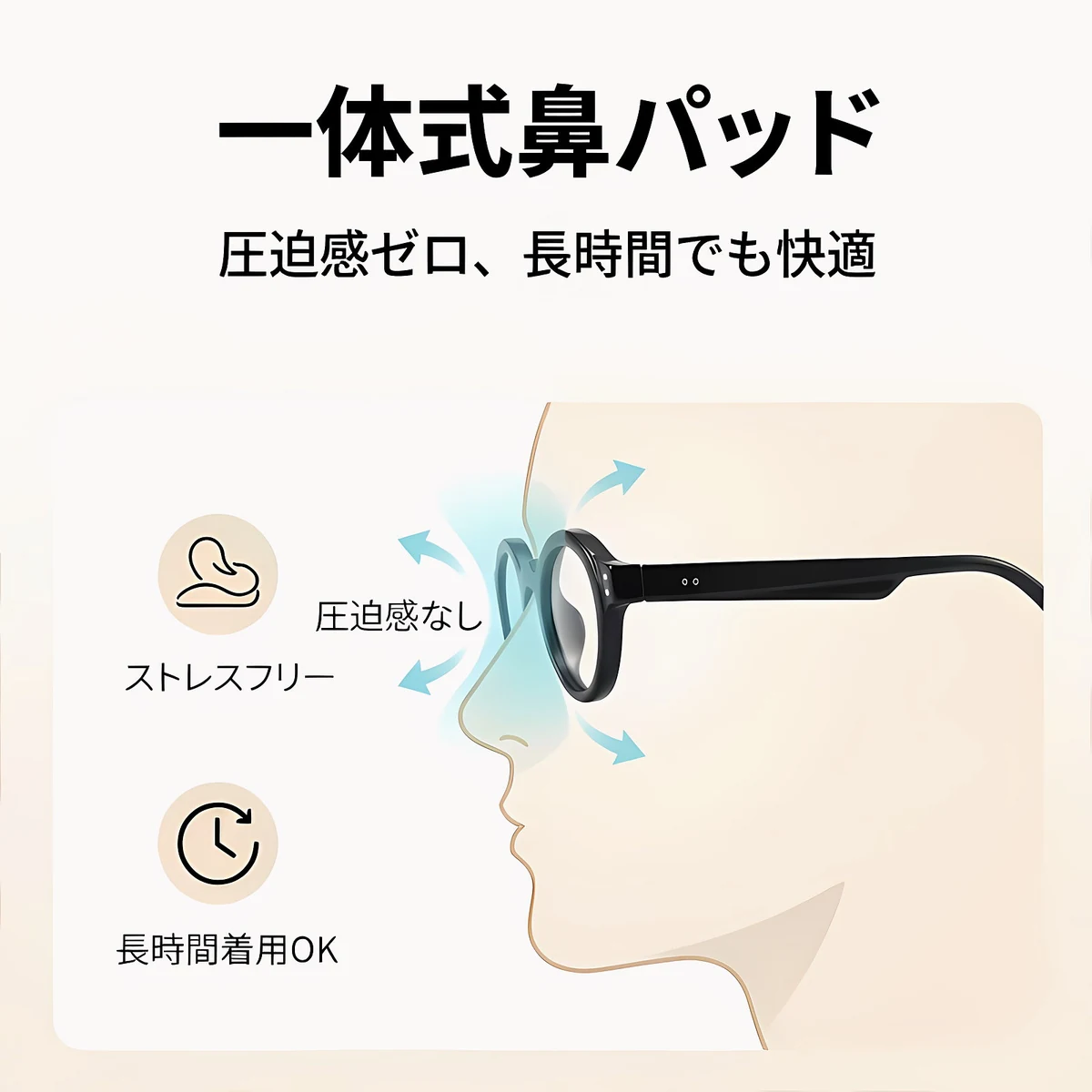 時の円環コレクション| レトロ風ラウンドフレーム老眼鏡 | Round BlueGuard - 商品画像 6/18