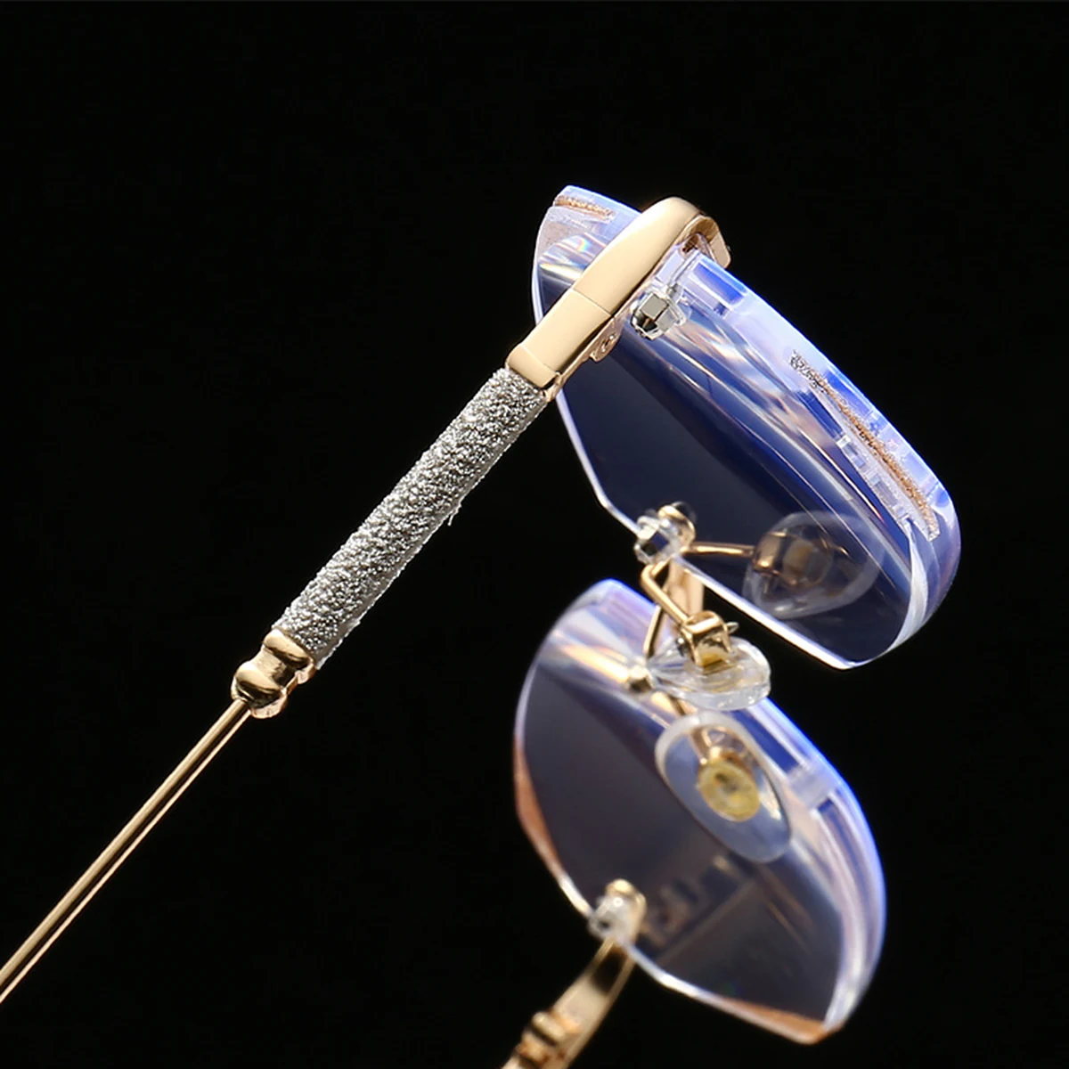 Eterlens 『Diadème』- ディアデム | 縁無しブルーライトブルーライトメガネ - 商品画像 5/11 (Rimless RxReady)
