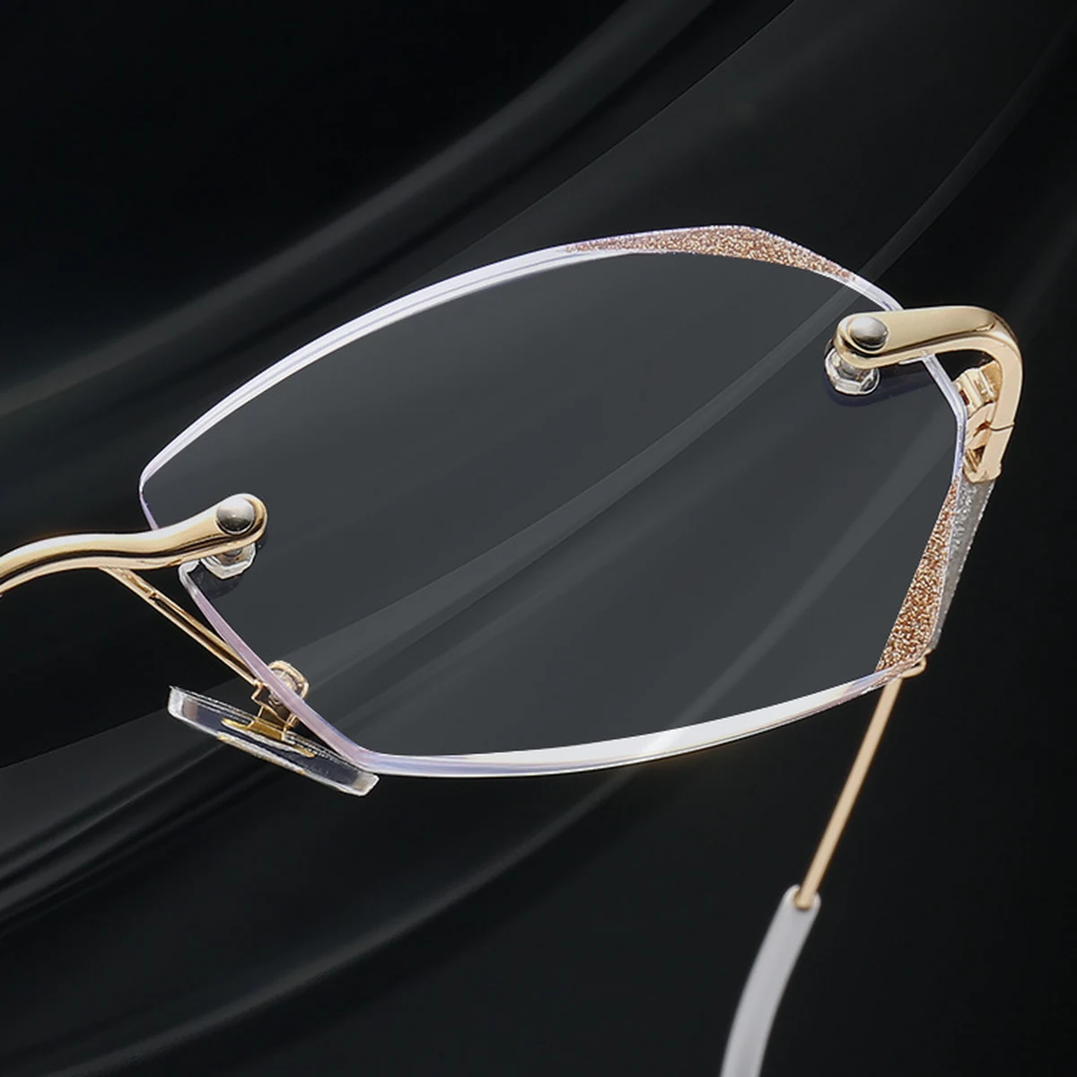 Eterlens 『Diadème』- ディアデム | 縁無しブルーライトブルーライトメガネ - 商品画像 6/11 (Rimless RxReady)