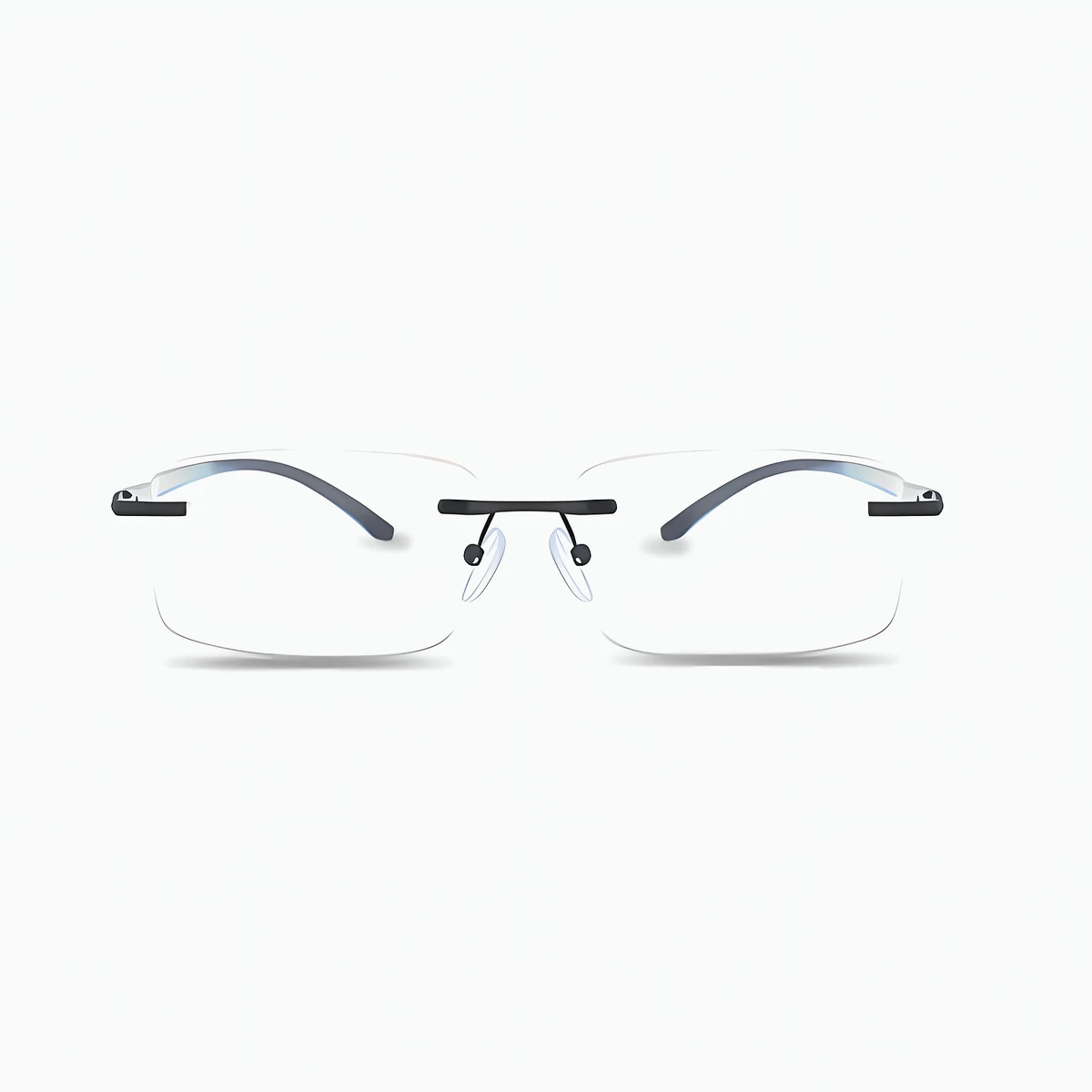 【究極の超軽量設計・1本で3役】Eterlens ゼロ・フレックス 遠近両用 調光メガネ | 付けていることを忘れる超軽量設計 | ツーポイント | ブルーライトカット 老眼鏡 おしゃれ - 商品画像 1/6 (Rimless Progre