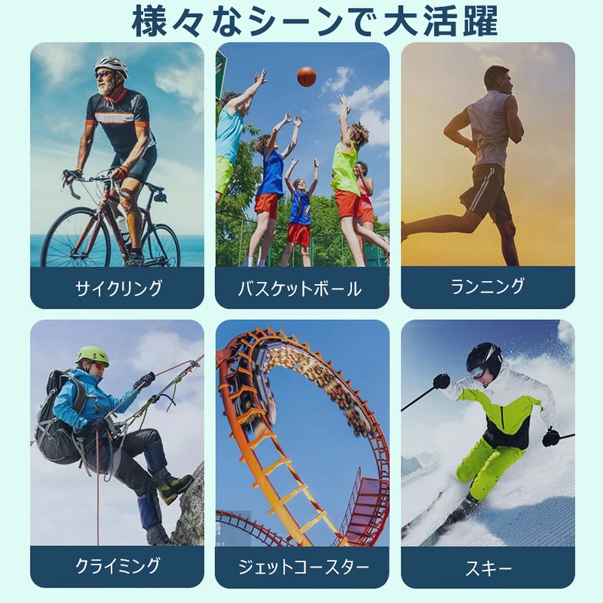 滑り止め付属品付きのスポーツ老眼鏡 | Square Reader - 商品画像 7/8