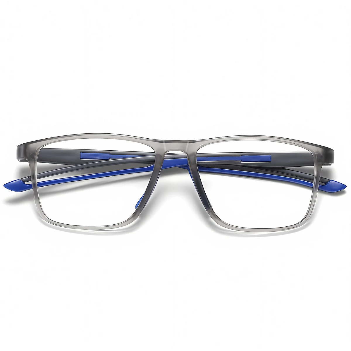 Eterlens スポーツメガネ【エアロ・ストリーム】| 流線形デザインが目を引く | 超軽量TR90素材 | ブルーライトカット 遠近両用 老眼鏡 メンズ - 商品画像 8/9 (Square Progressive)