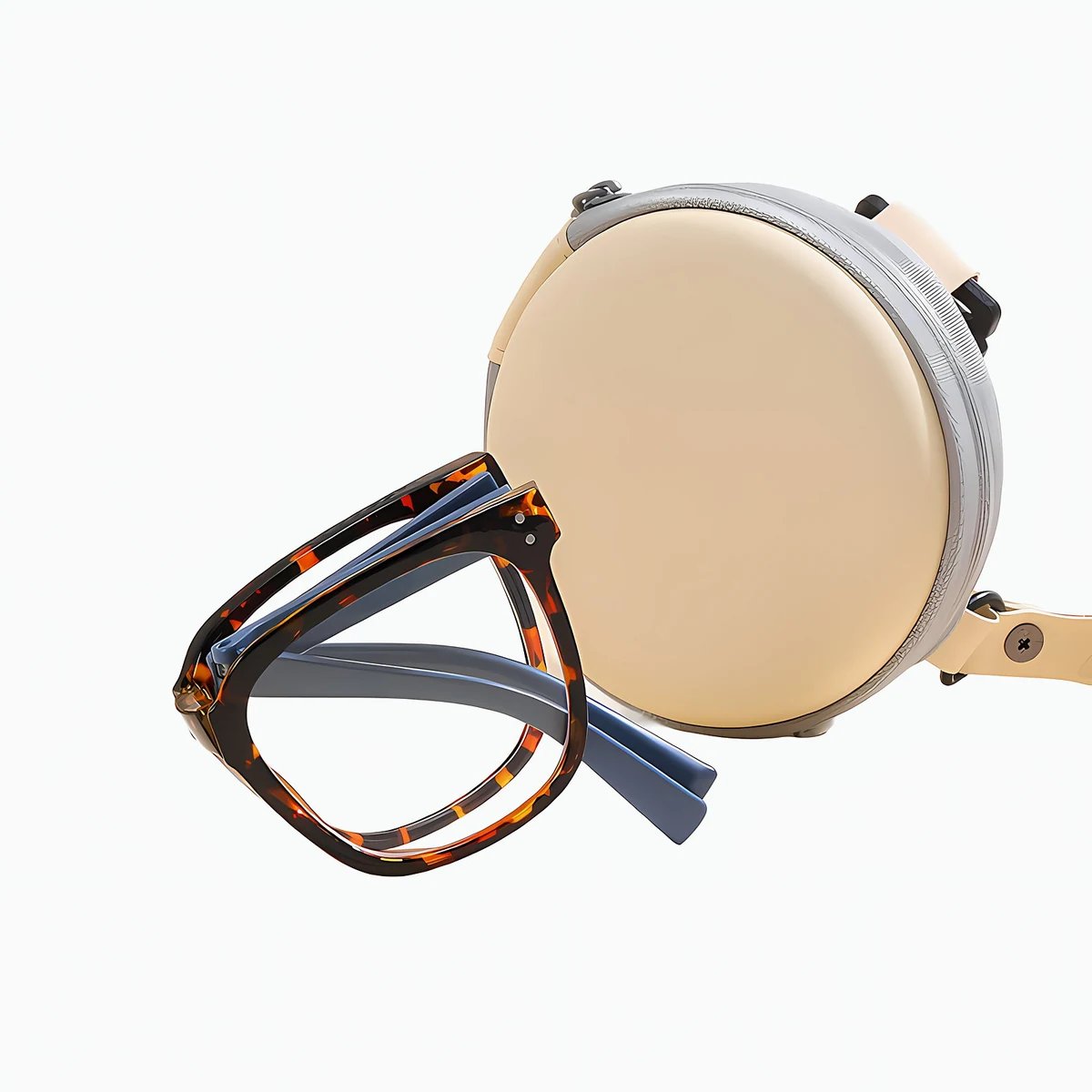 Eterlens 2WAY老眼鏡【デュアル・モード】| 掛けてはおしゃれ、畳んではコンパクト | 小顔効果の | ブルーライトカット - 商品画像 1/11 (Wellington FoldLite)