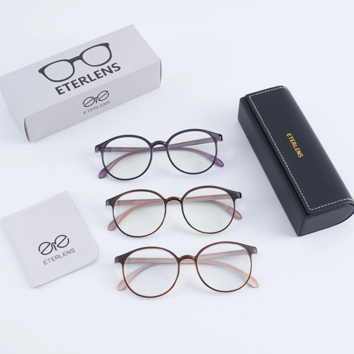 8.7g 超軽量ブルーライトカット若見え老眼鏡 | 目に負担を感じない軽やかさ | Eterlens