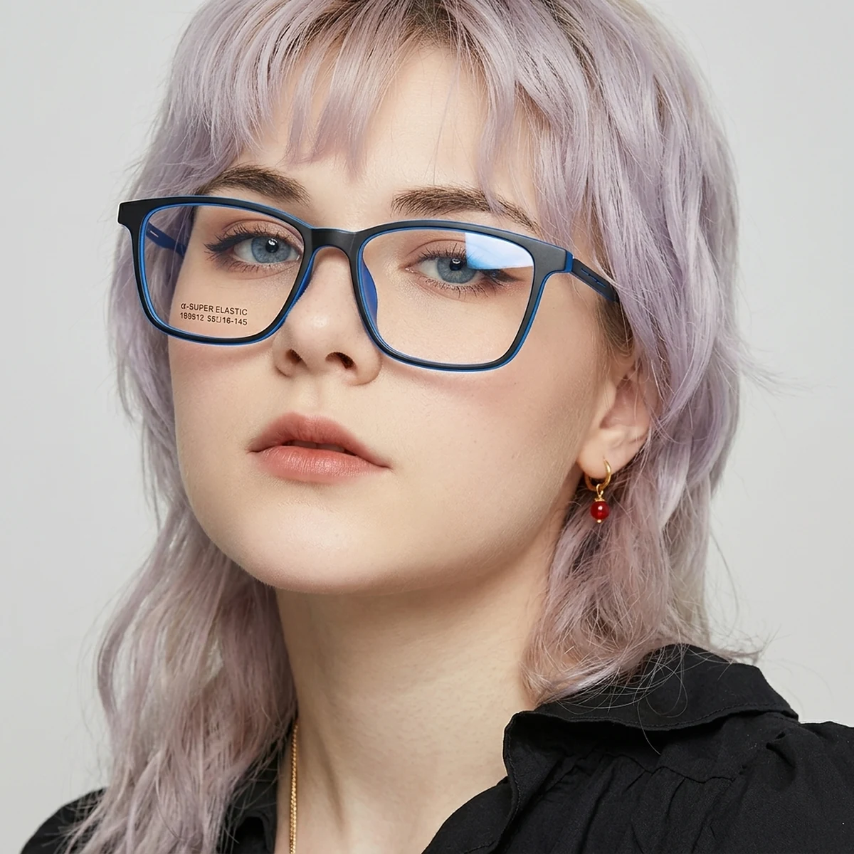 9.8g 超軽量チタンブルーライト対策老眼鏡 | 四角顔 BlueGuard | Eterlens